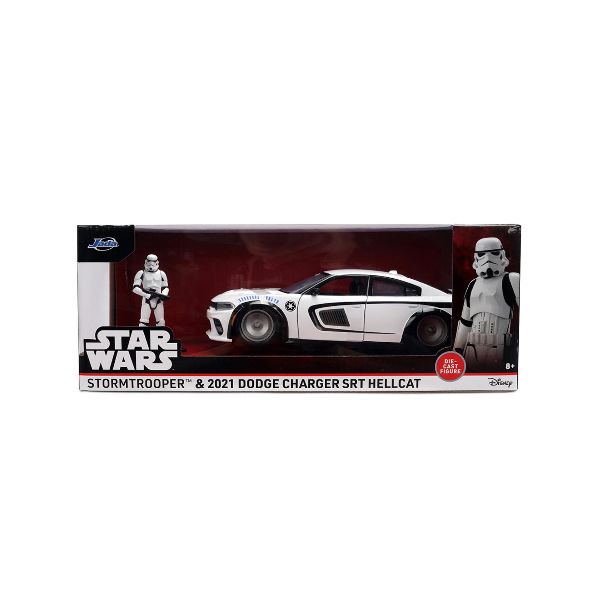 Star Wars, Stormtrooper, Die-Cast, Dodge Charger, Hellcat
