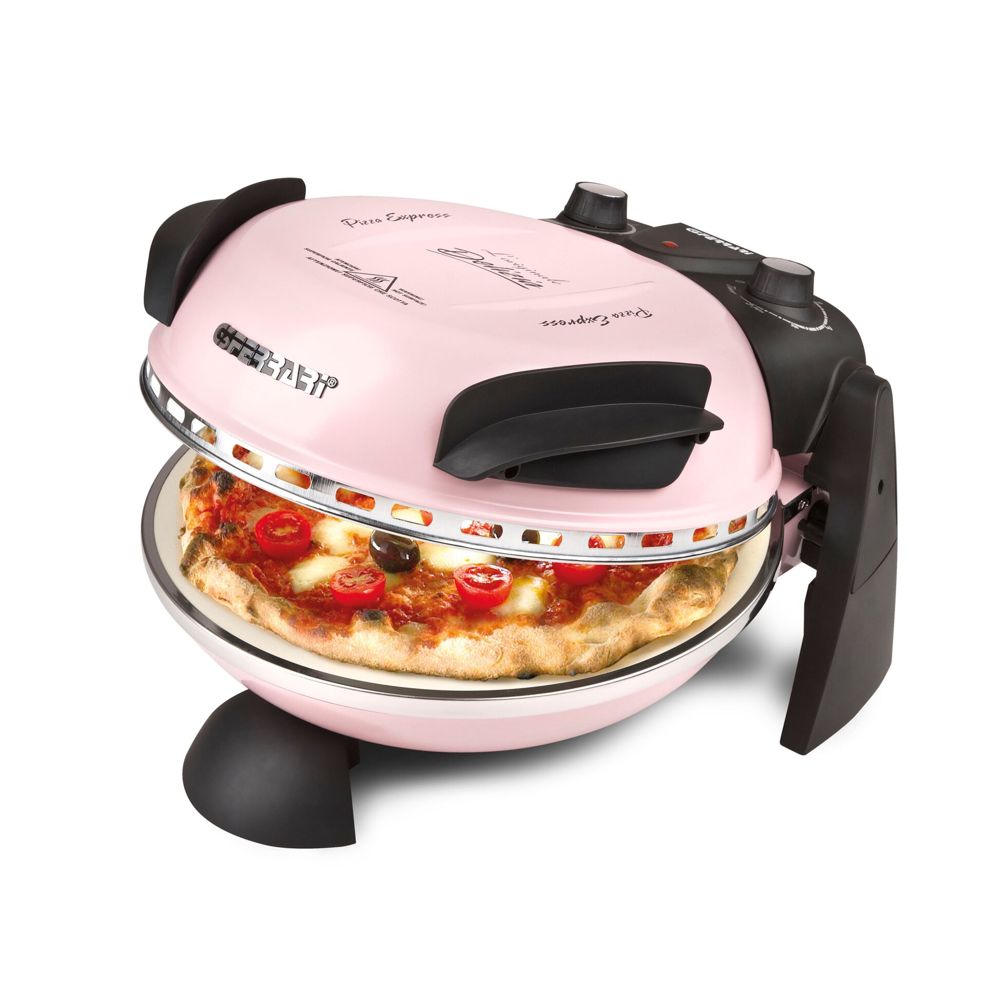 Pizzaofen, Heißluftofen, Miniofen, Rosa, Pizza