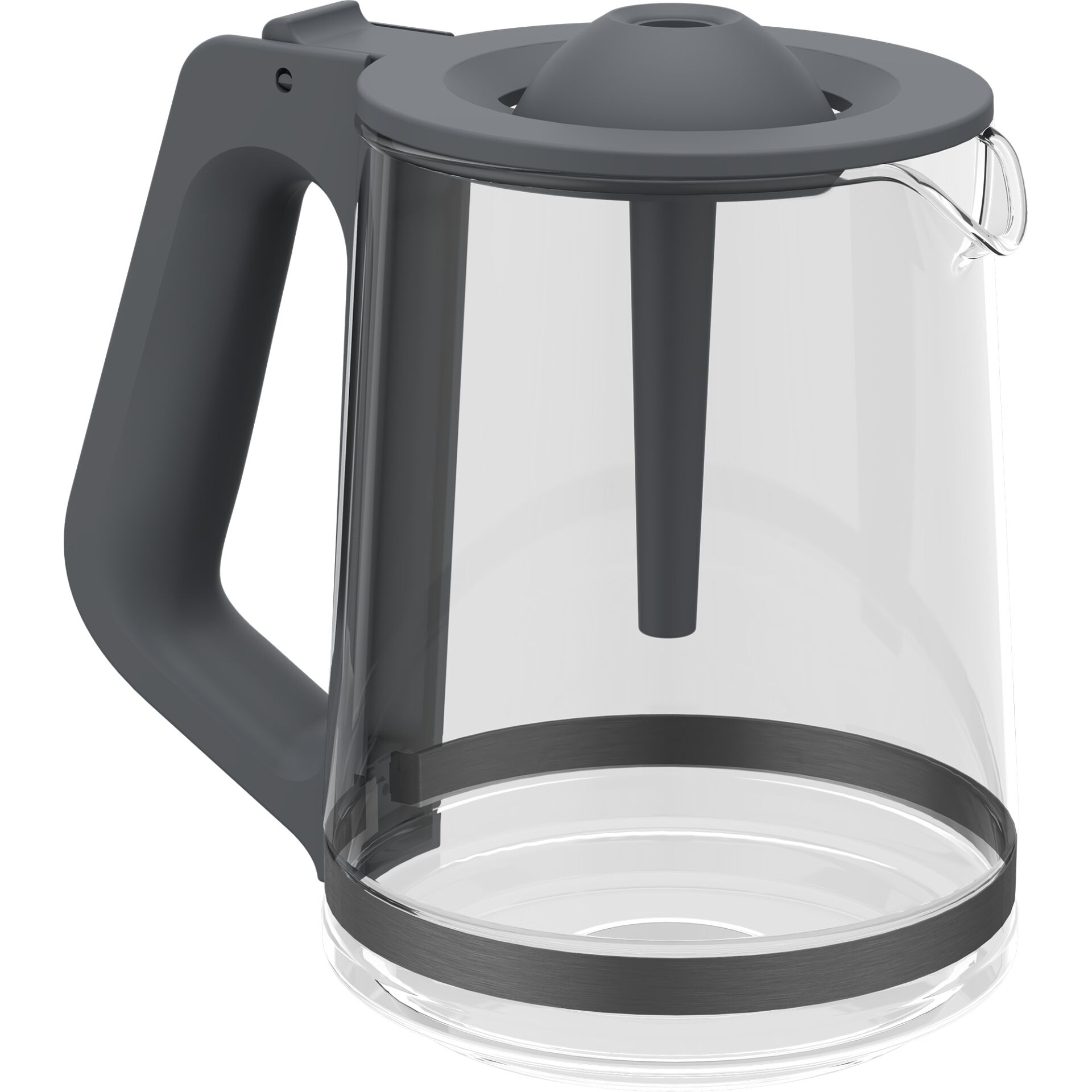 Kaffee-Glas, Karaffe, Gehäuse, Griff, Dauerhafter Deckel