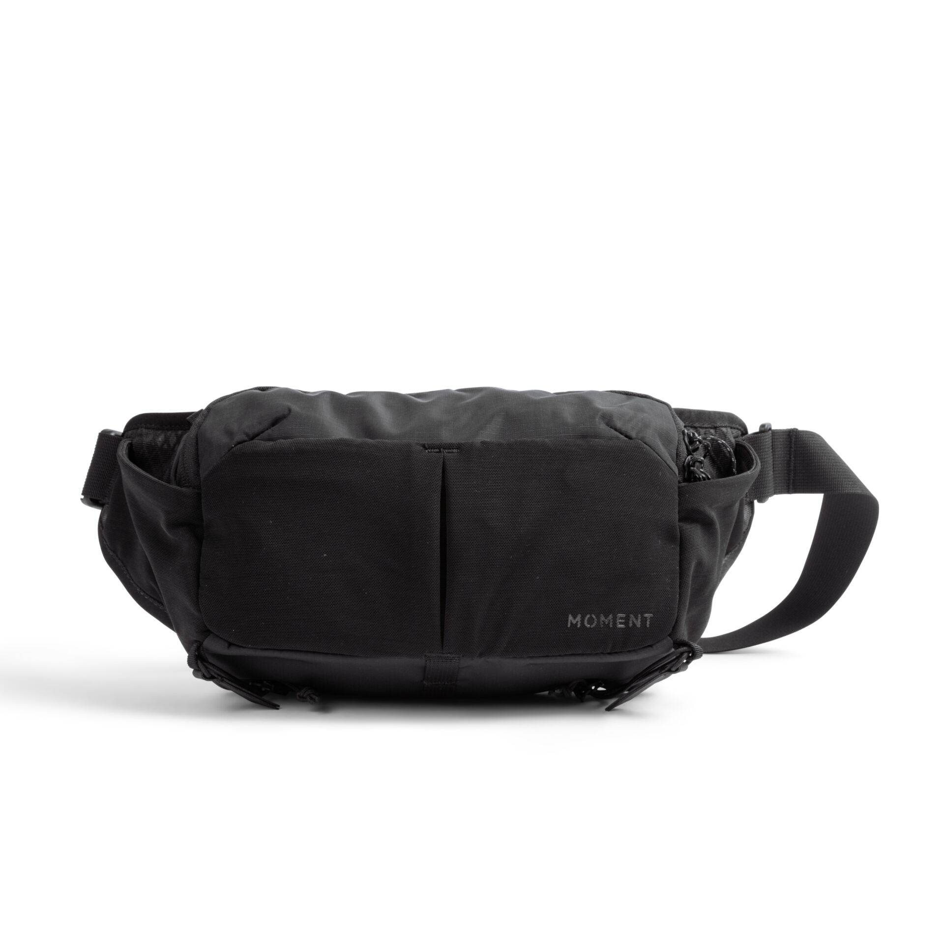 Gürteltasche, Umhängetasche, schwarz, Nylon, Hauptfach