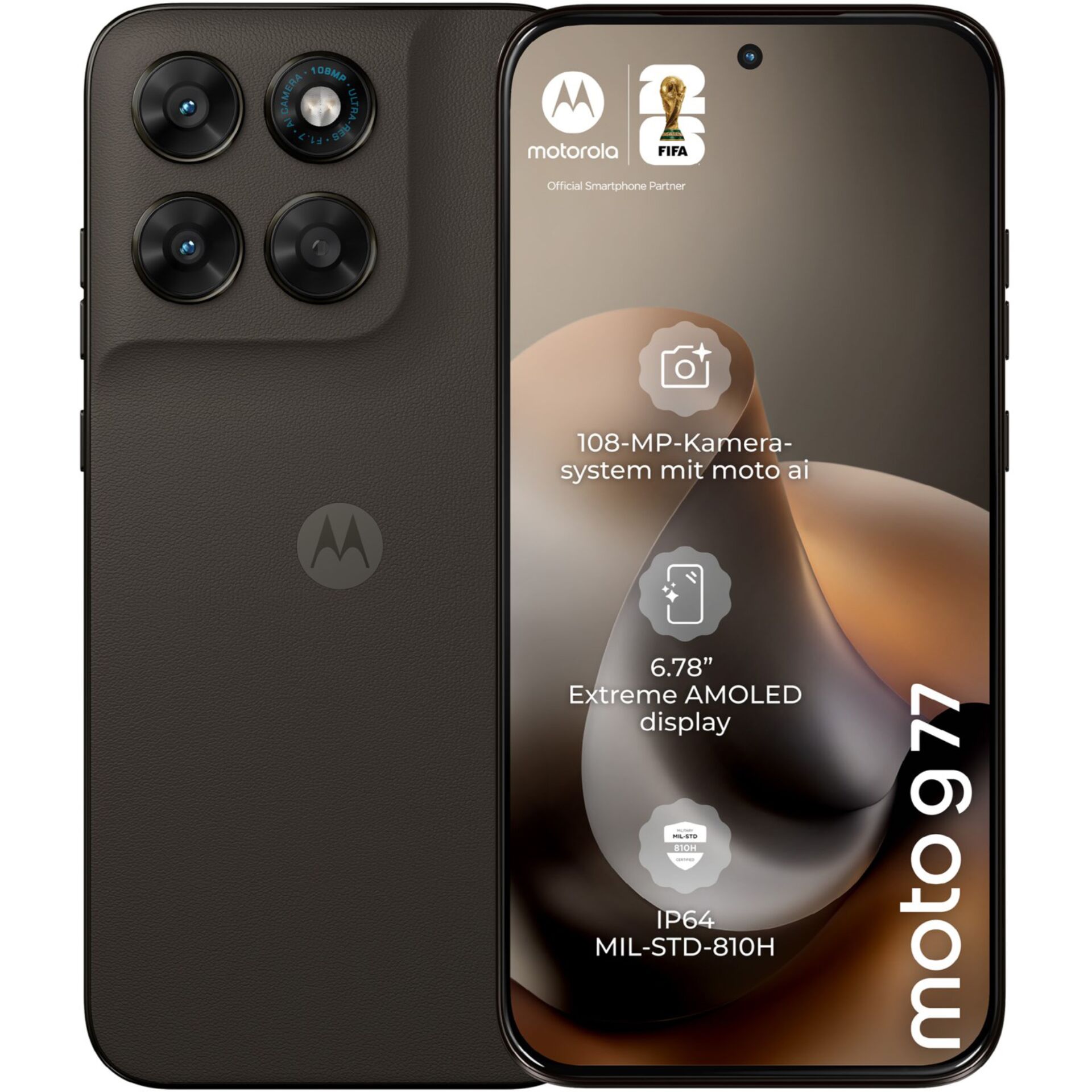 Motorola moto g77  PANTONE black olive