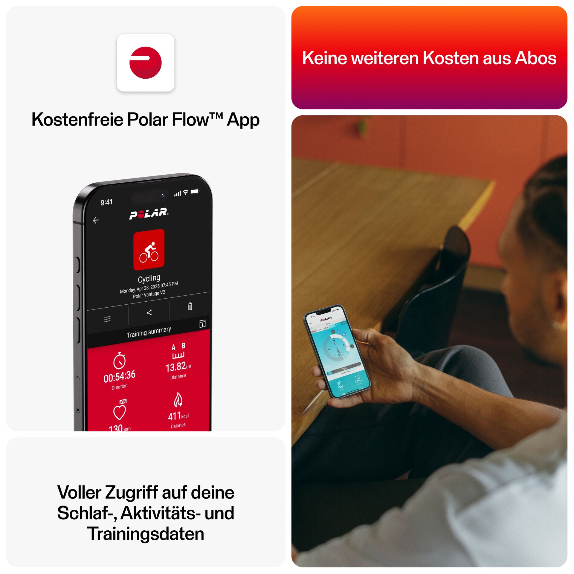 Fitness, Cycling, Smartwatch, Polar, App