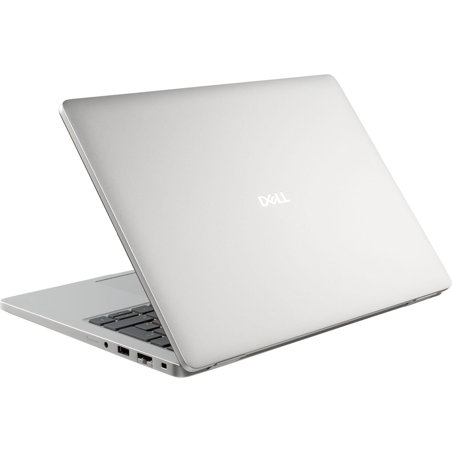 Laptop, Silberfarben, Klappcomputer, Tastatur, USB-Anschlüsse