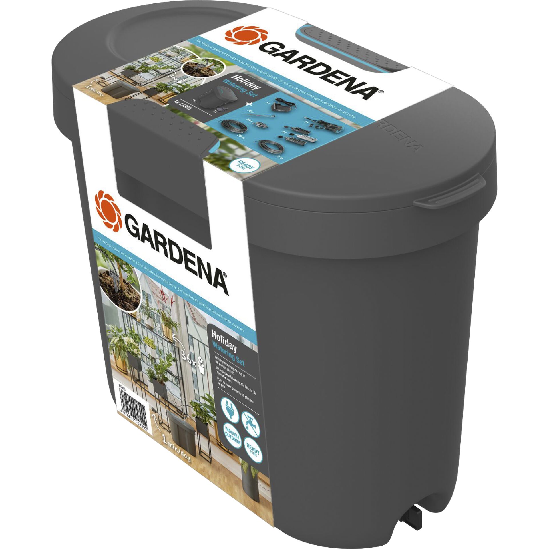 Zinn, Kann, Mülleimer, Postfach