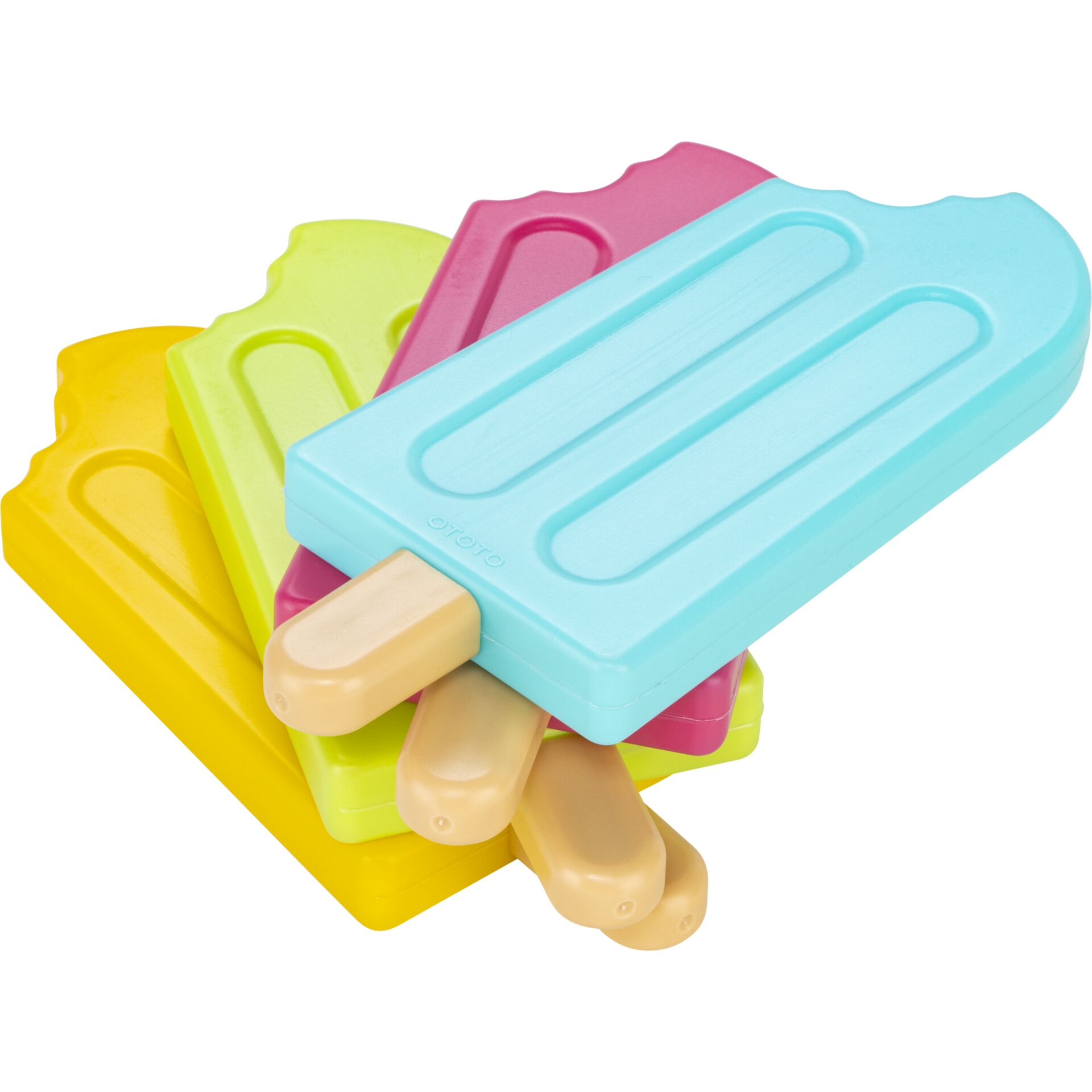 Eiscremeformen, Eis am Stiel, Kinderkühlprodukt, Sandwich-Form, Mehrfarbig