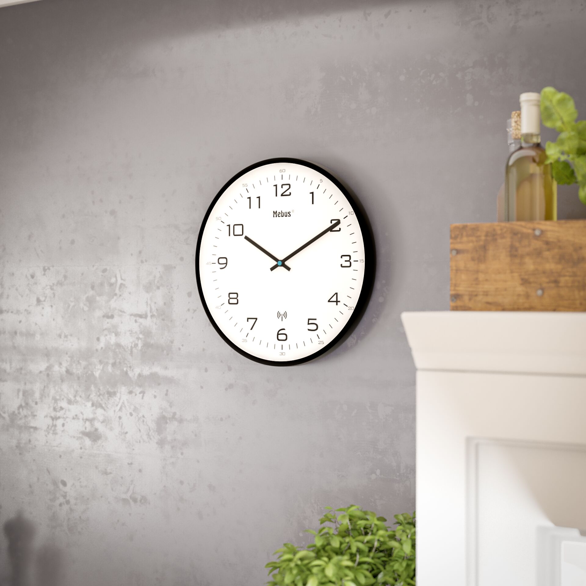 Uhr, Analoge Uhr, Wanduhr