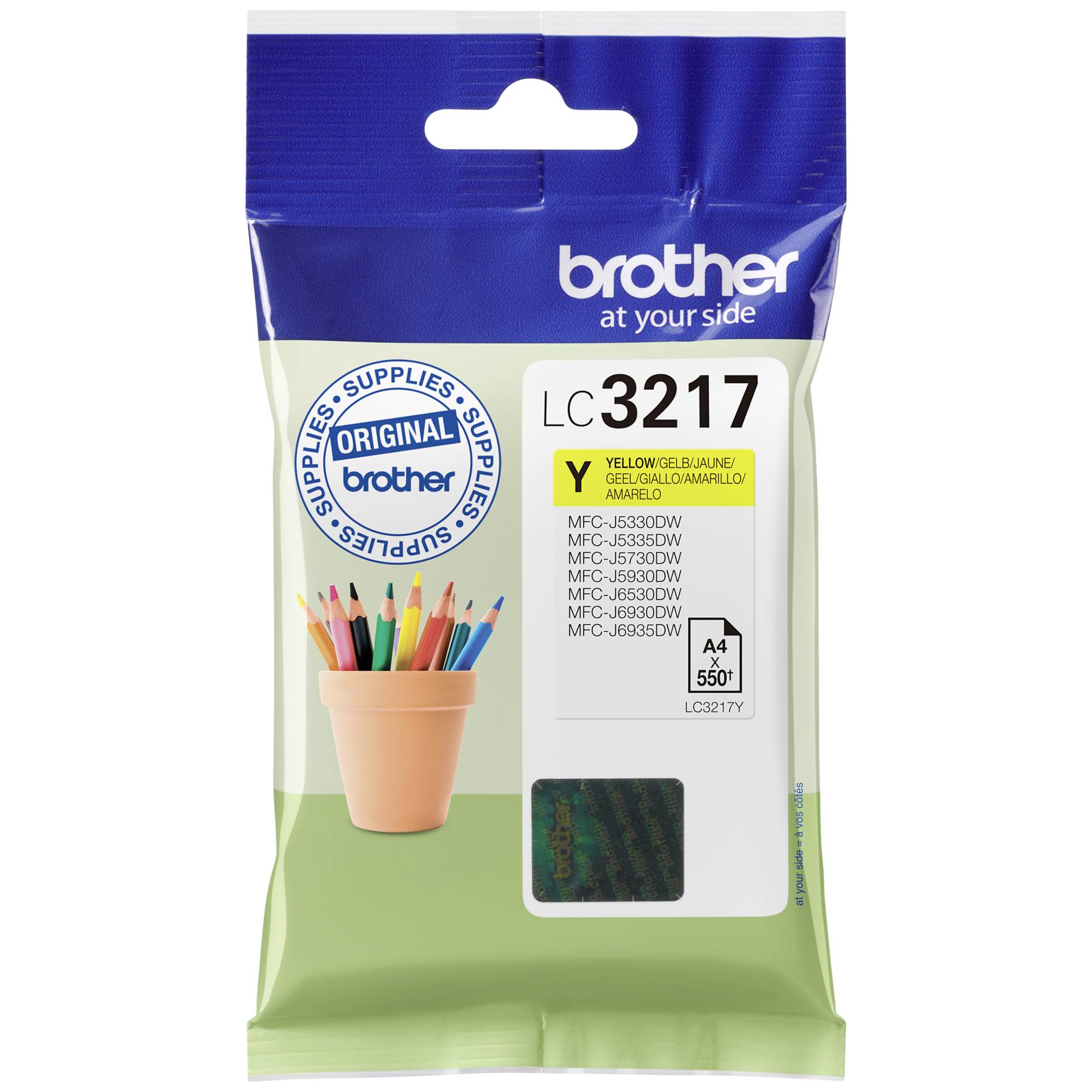 Brother LC-3217 Y gelb