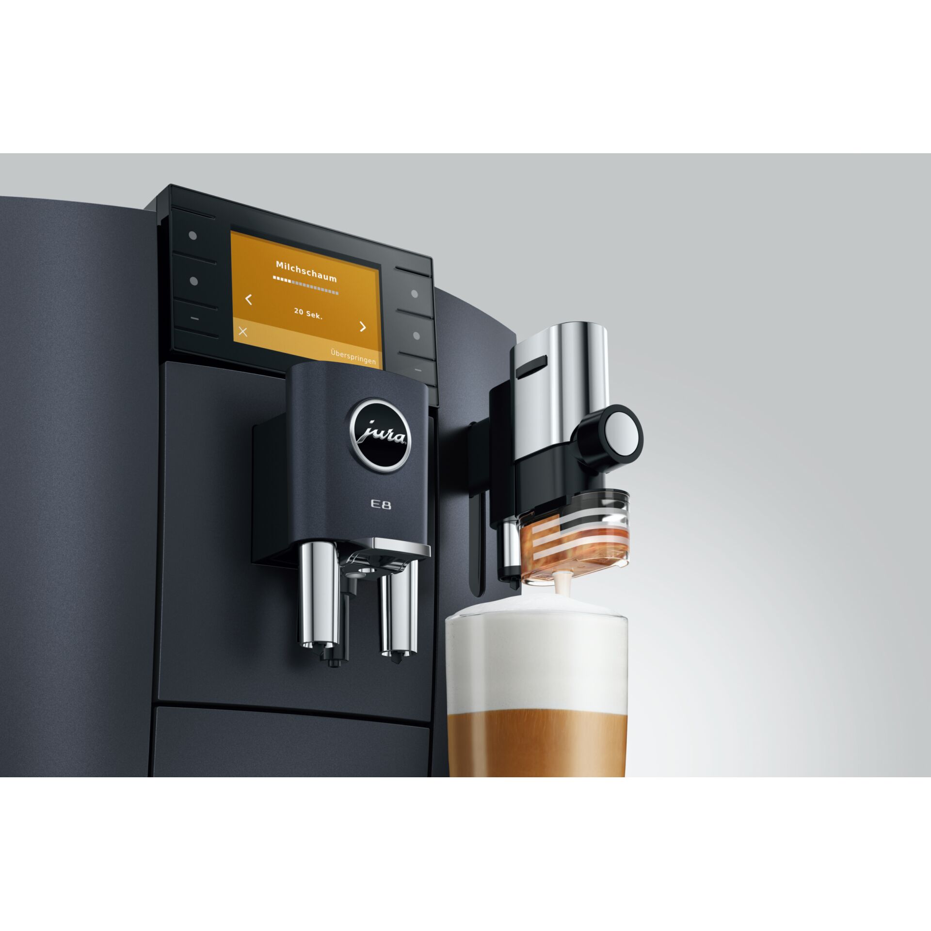 Kaffeemaschine, Espressomaschine, Milchschaum, E8, Frischmilch打