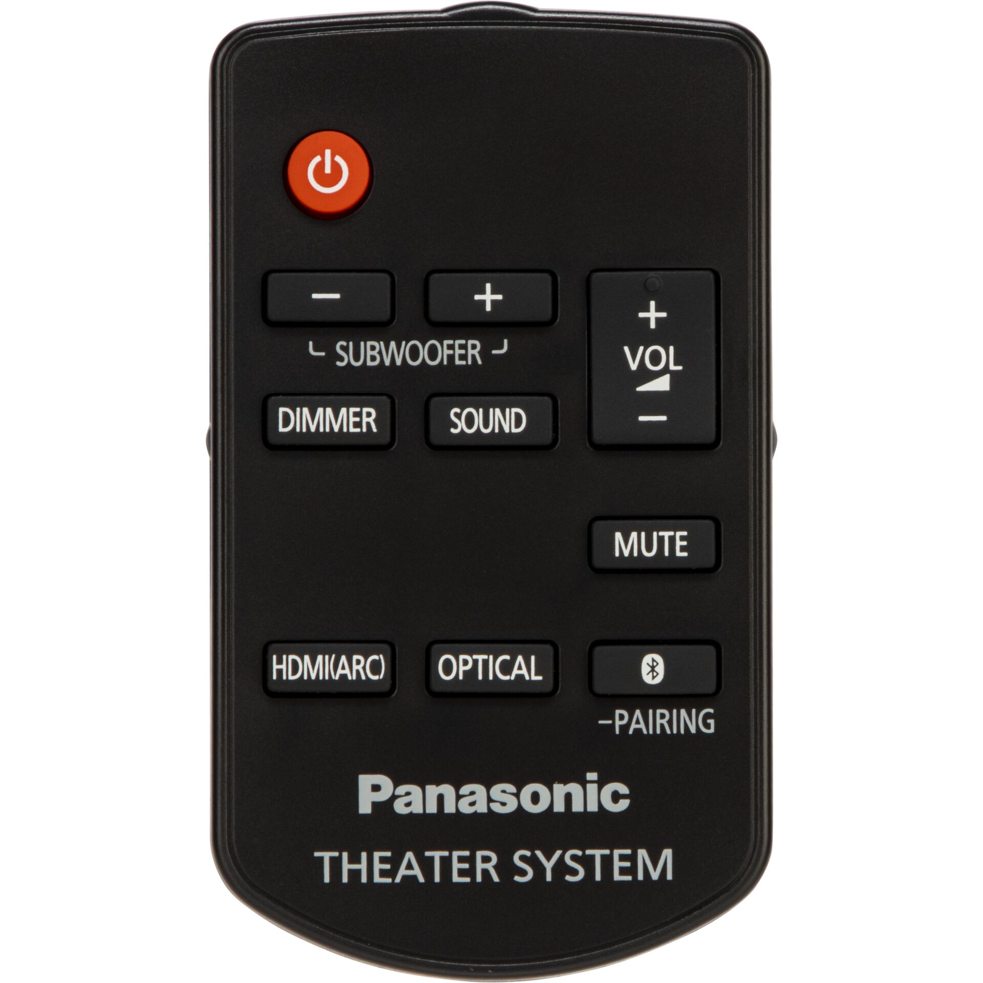 fernbedienung, theater system, panasonic, subwoofer, bluetooth pairing