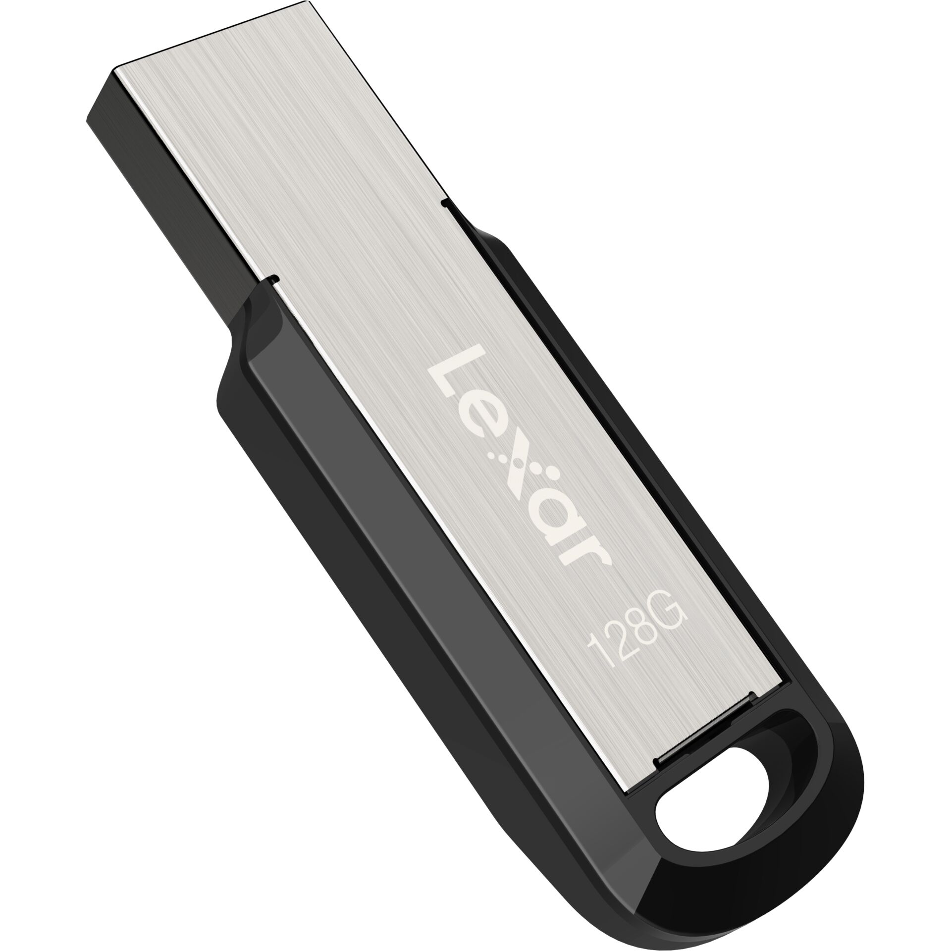 USB-Stick, Pen Drive, 128GB, Metallisch, LeXar