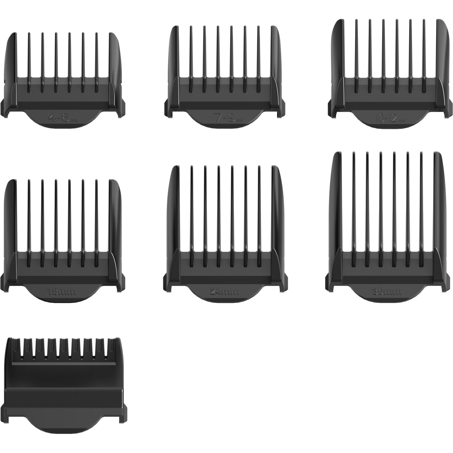 Haarschneideaufsatz, Kammaufsatz, Haartrimmer, Beard trimmer, Schneideaufsatz 4-6mm
