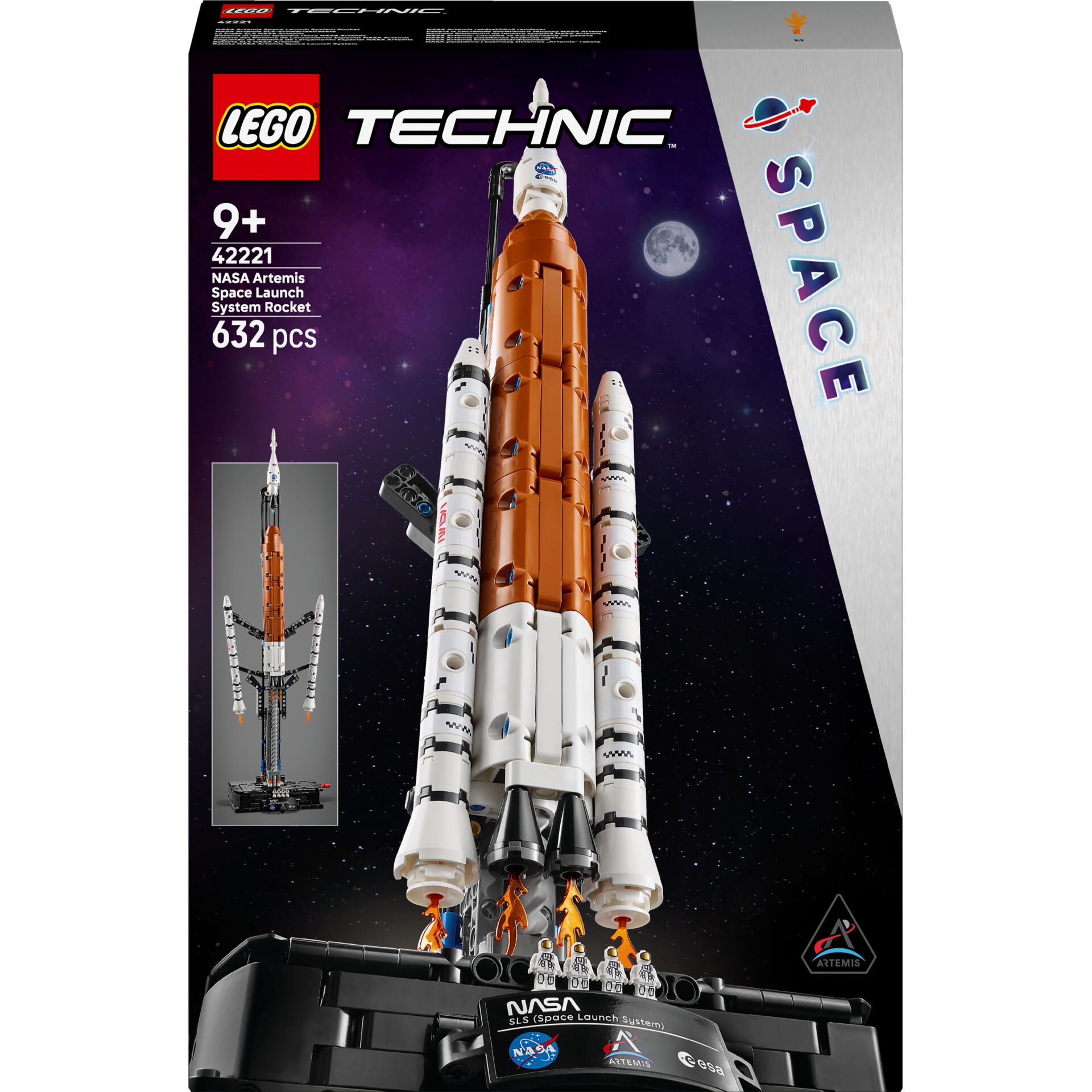 LEGO Technic 42221          NASA  Artemis SLS-Schwerlastrakete