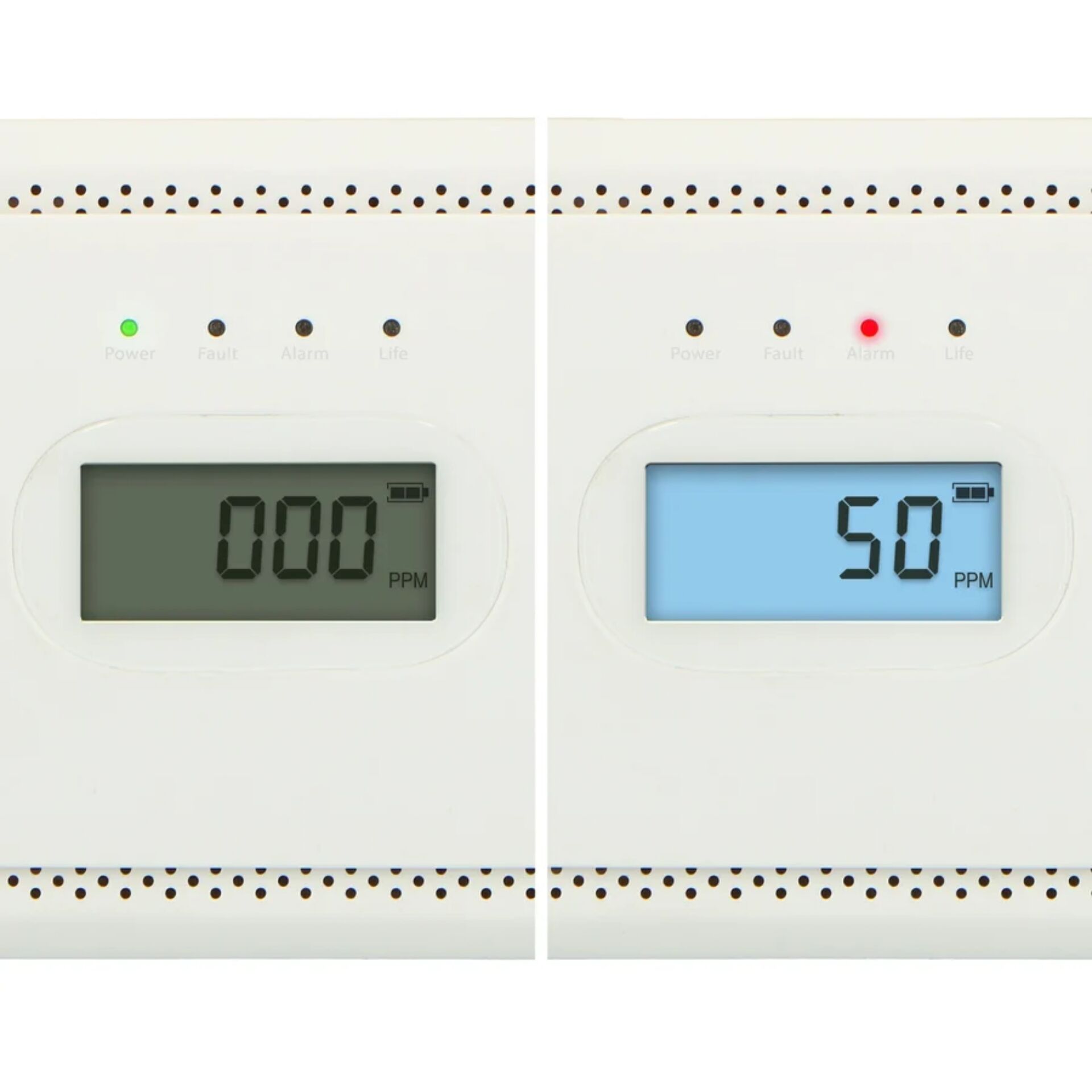 CO2 Monitor, Digital Display, PPM, Luftqualität, Anzeige