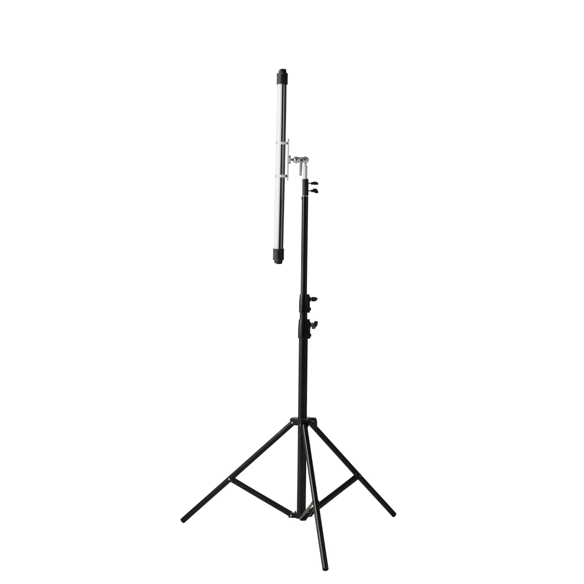 Lichtstativ, Studio-Stativ, Stativ, verstellbar, schwarz