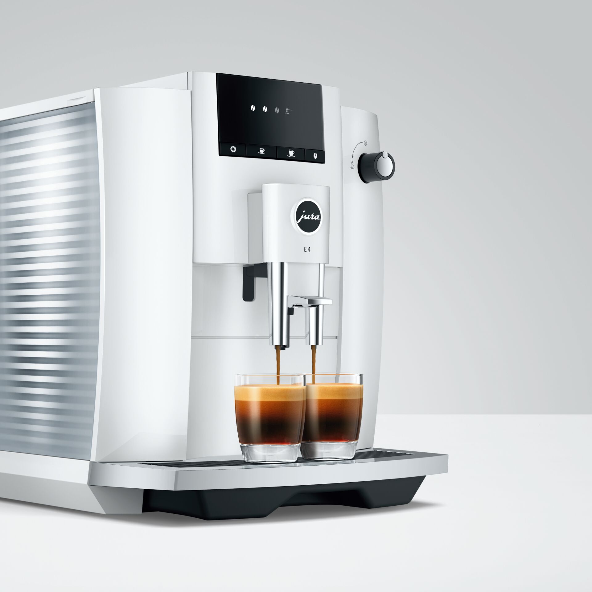 Kaffeemaschine, Espressomaschine, Kaffeemaschine-Frontansicht, Brüher, Espresso