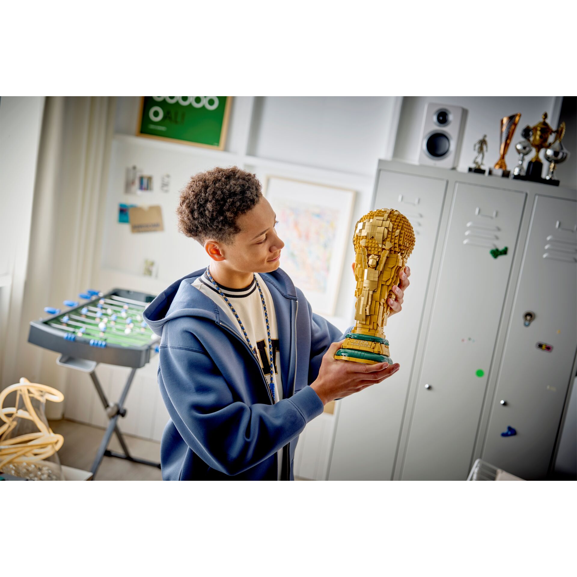Trophäe, goldene Statue, Skulptur, Auszeichnung, _handheld trophy