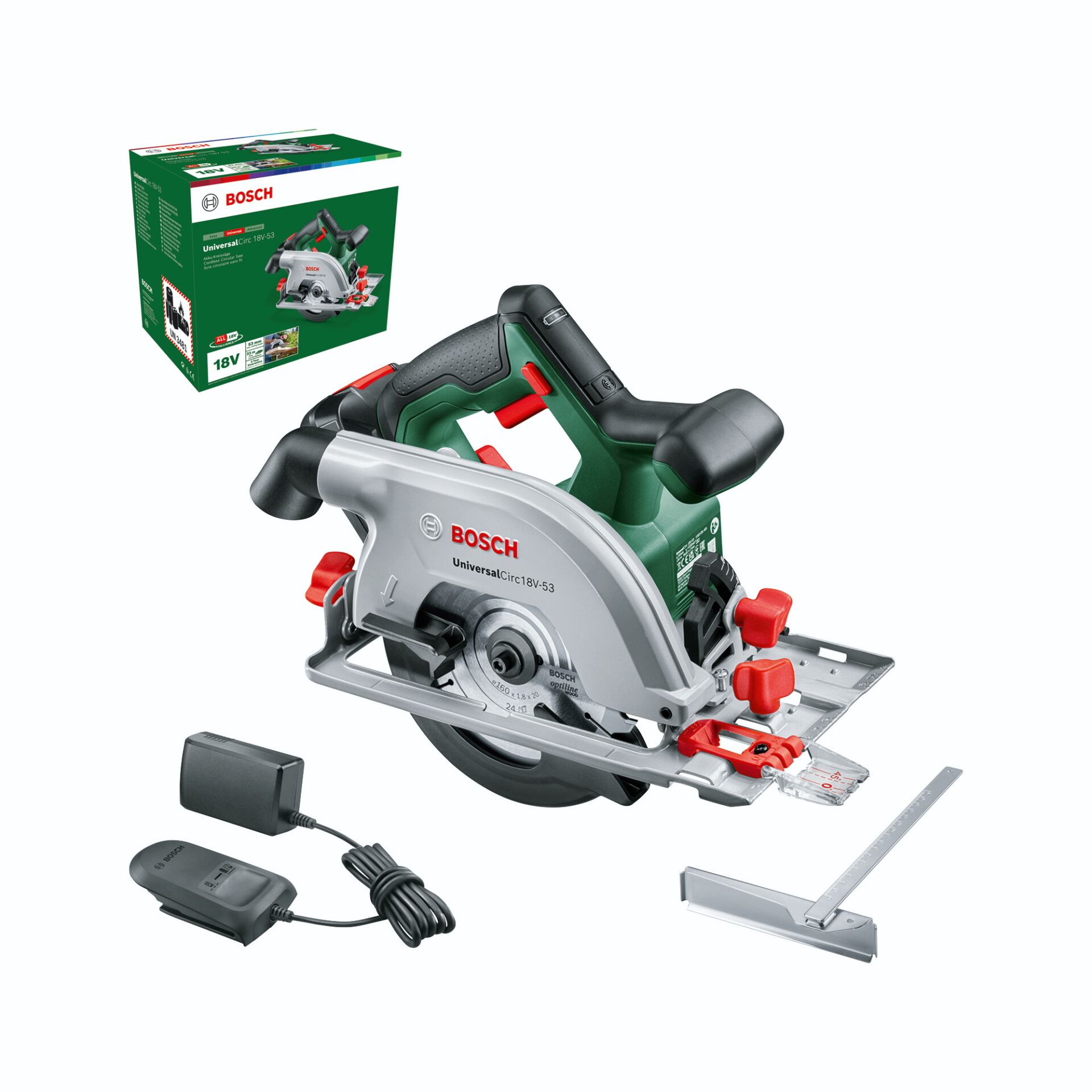 Bosch UniversalCirc 18V-53  Akku-Handkreissäge