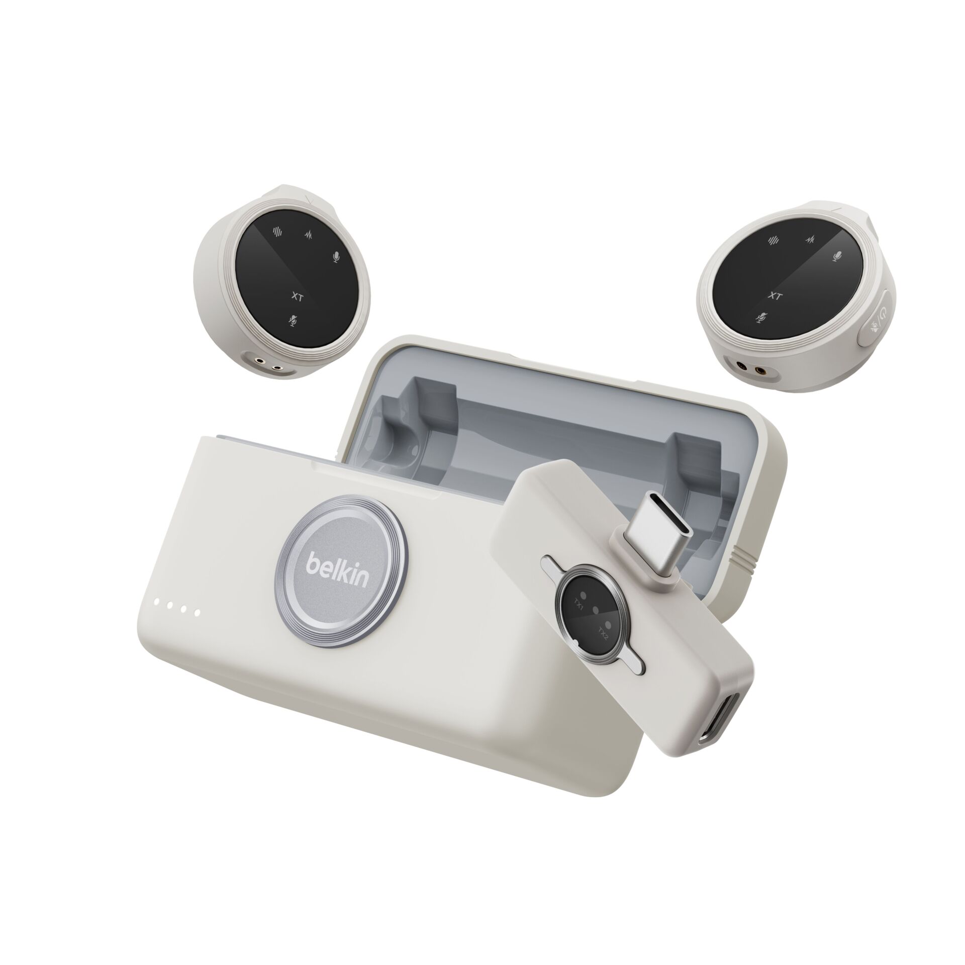 Kfz-Adapter, Belkin, Halterung, USB-C, Kabelloser Empfänger
