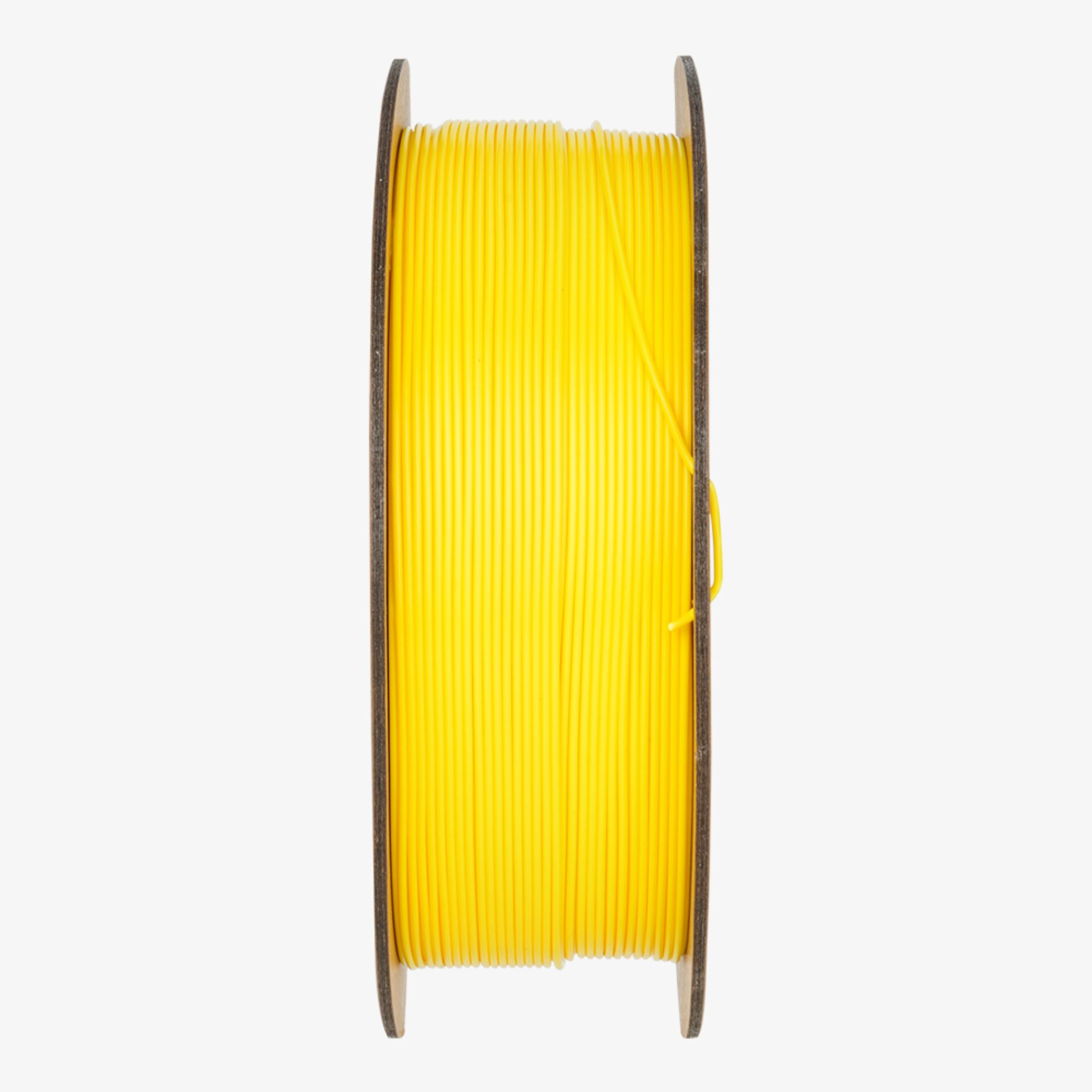 3D printing filament, PLA Filament, gelb, Spule, Filamentrolle