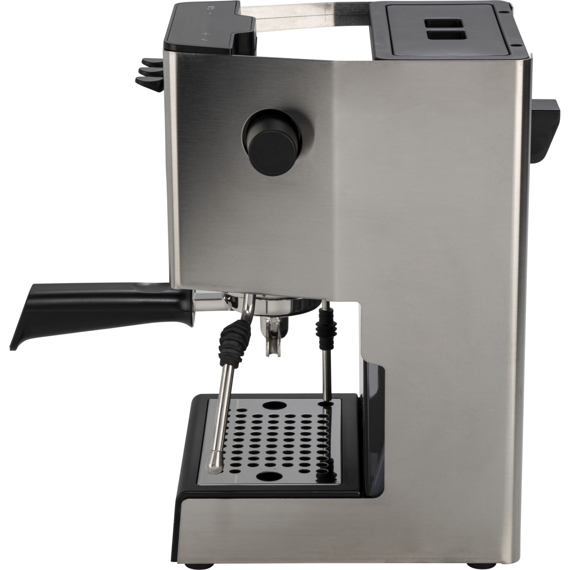 Espressomaschine, Kaffeemaschine, Stahl, Portafilter, Brühsystem