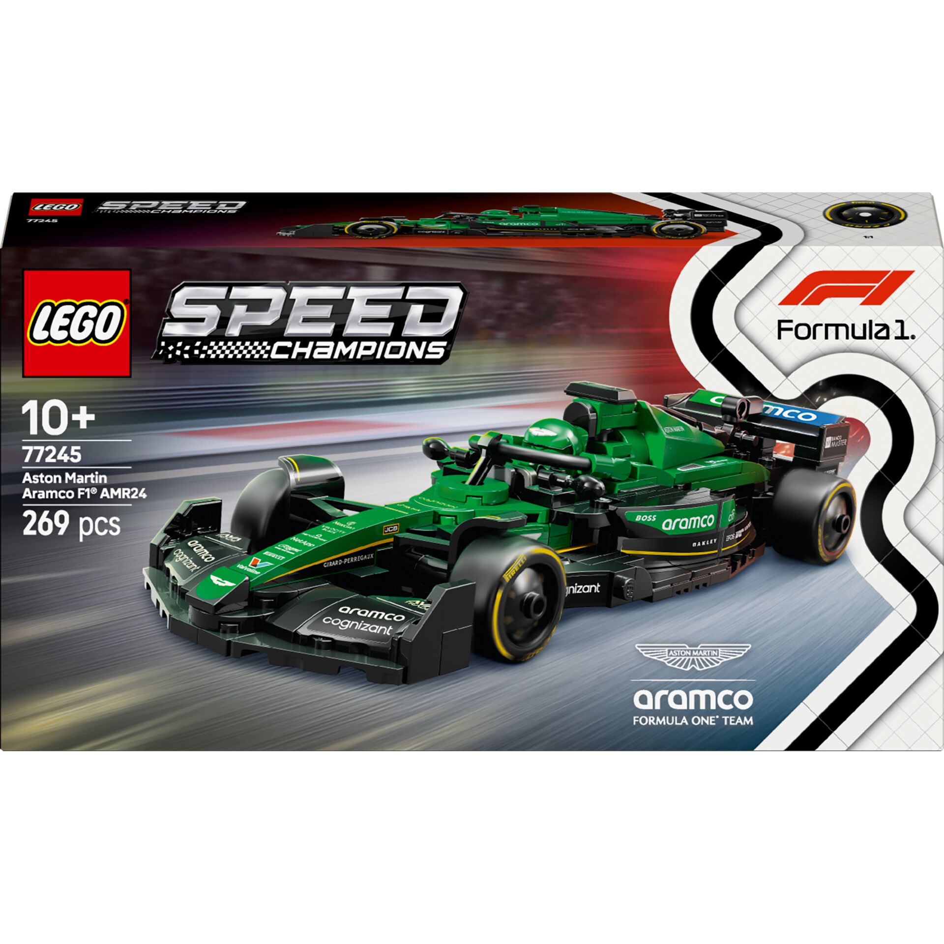 LEGO Speed Champions 77245  Aston Martin Aramco F1 AMR24