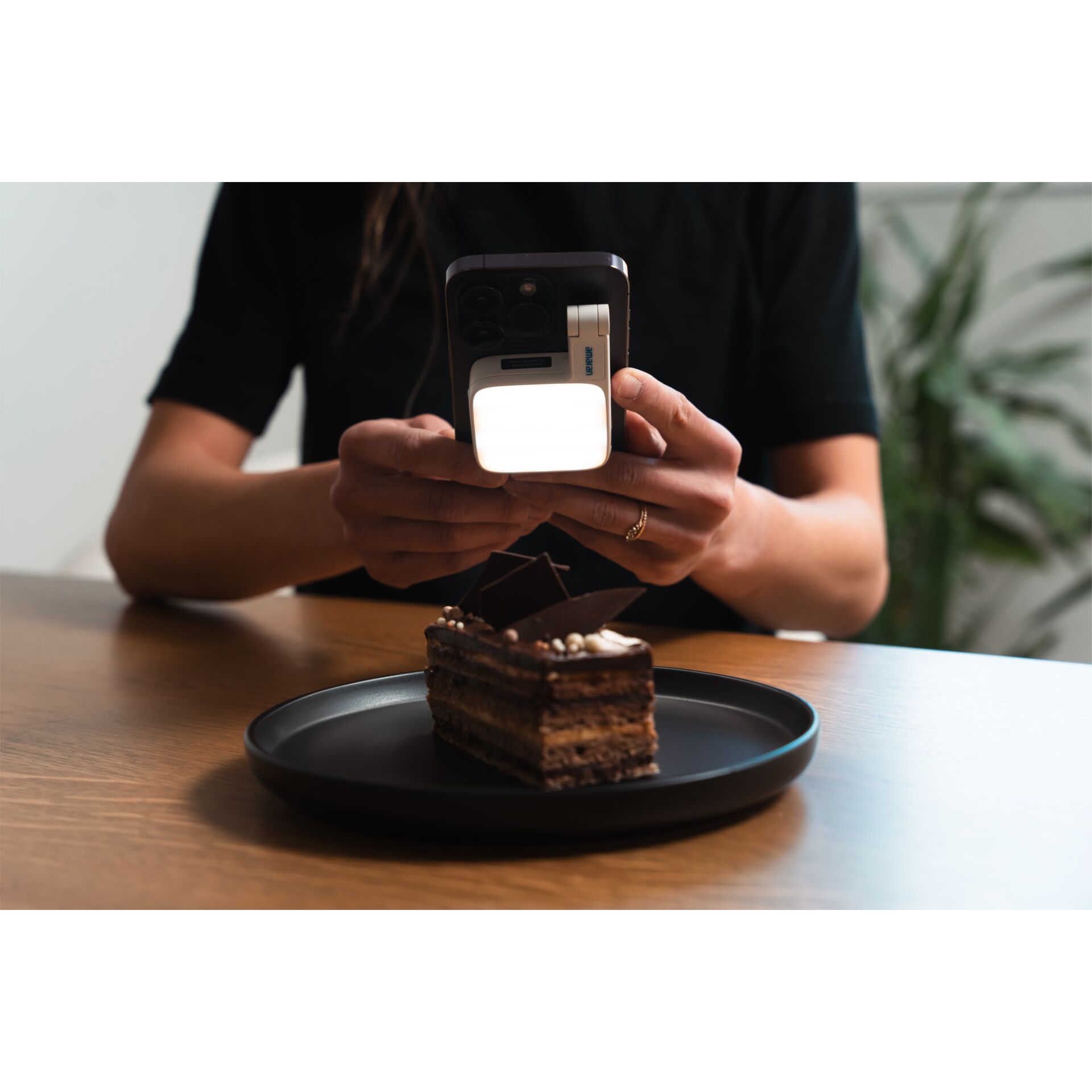 Elektronik, Telefon, Handy, Photographie, Präsentation des Essens