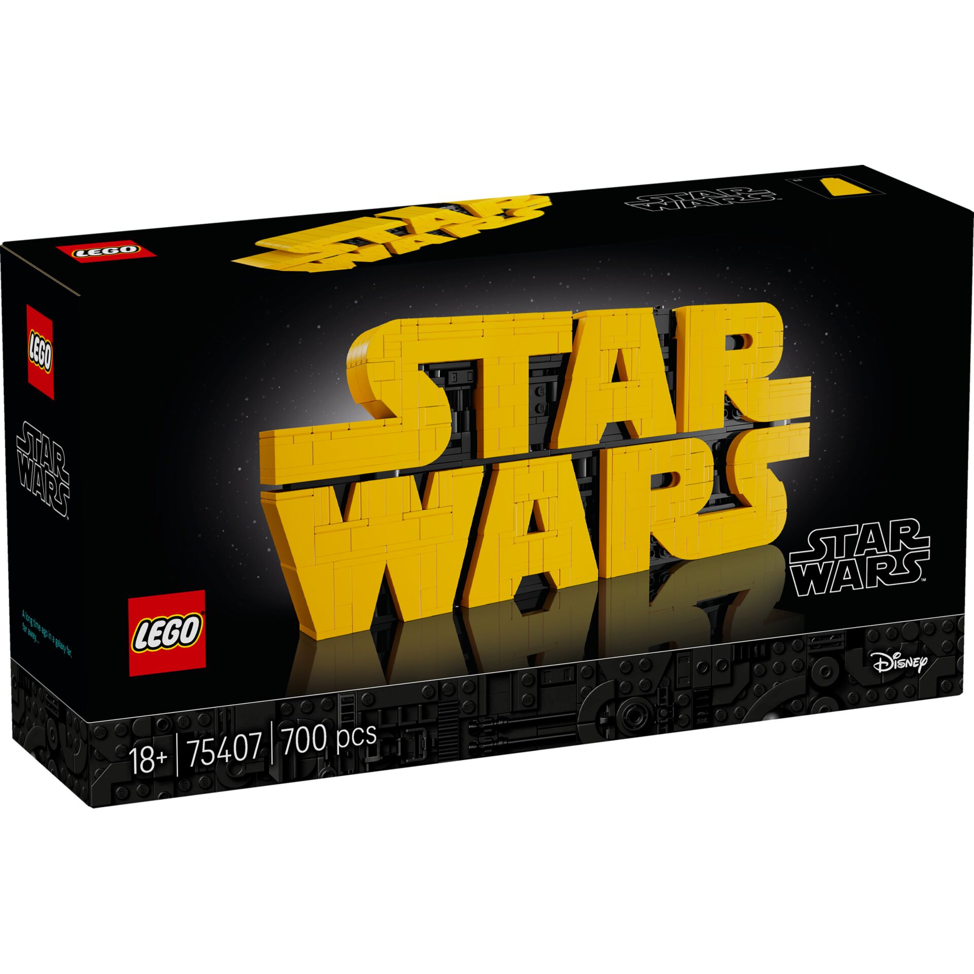 LEGO Star Wars 75407  Star Wars Logo aus LEGO Steinen