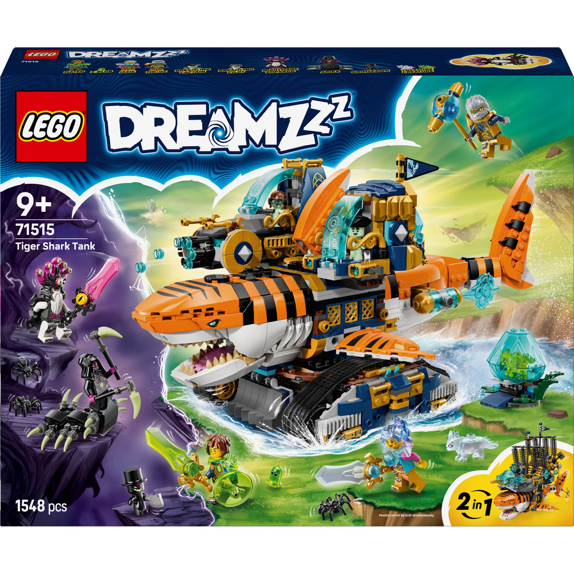 LEGO DREAMZzz 71515  Tigerhai-Fahrzeug