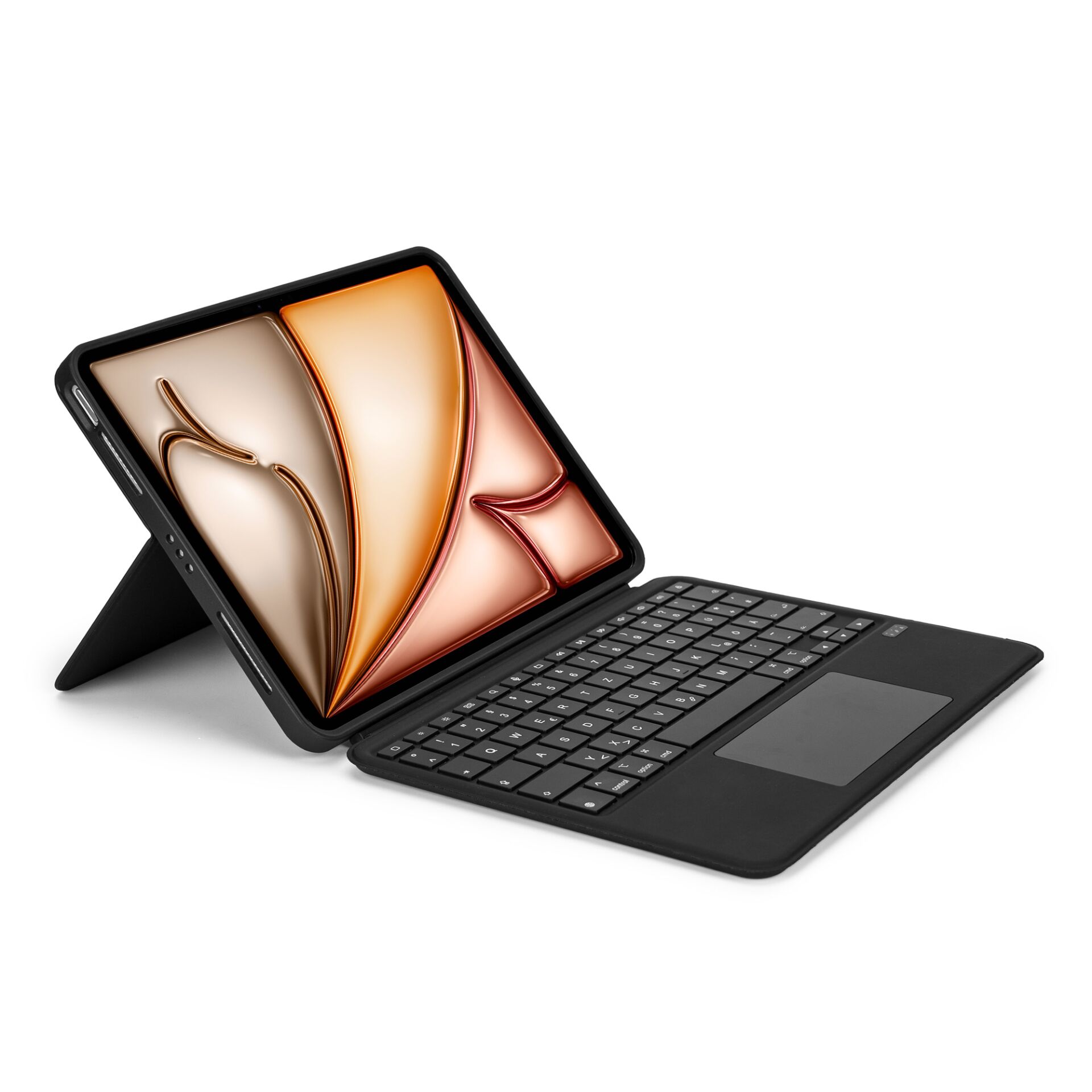 keyboard, case, compact, black, portable, Tablet, Tastaturhülle, Tablet-Ständer, Faltbar, Schwarz, tablet, tablet with keyboard, screen, case, rose gold