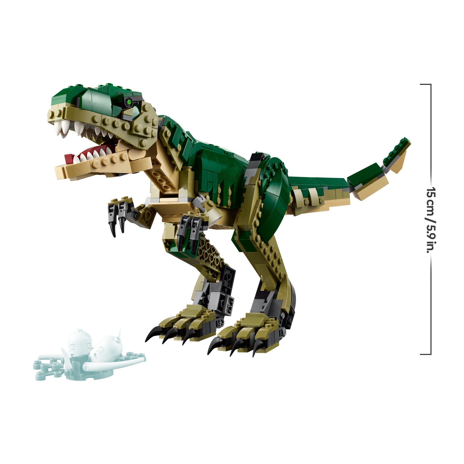 Dinosaurier, LEGO, Kiefer, Grün, Klauen
