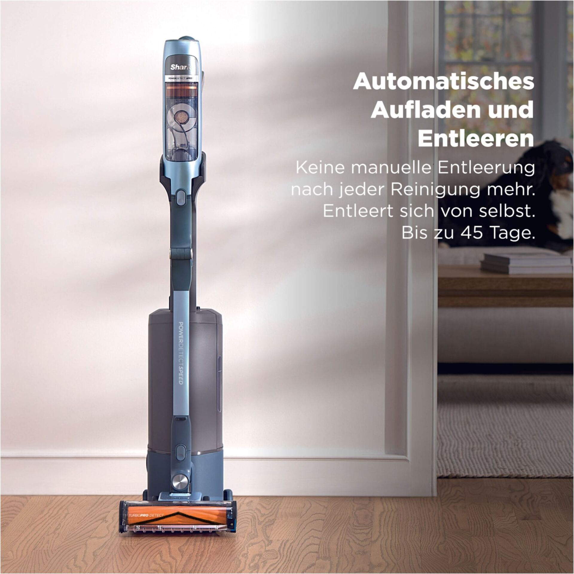 Akkusauger, Staubsauger, Bodenreiniger, Starkes Design, Kantenbürste