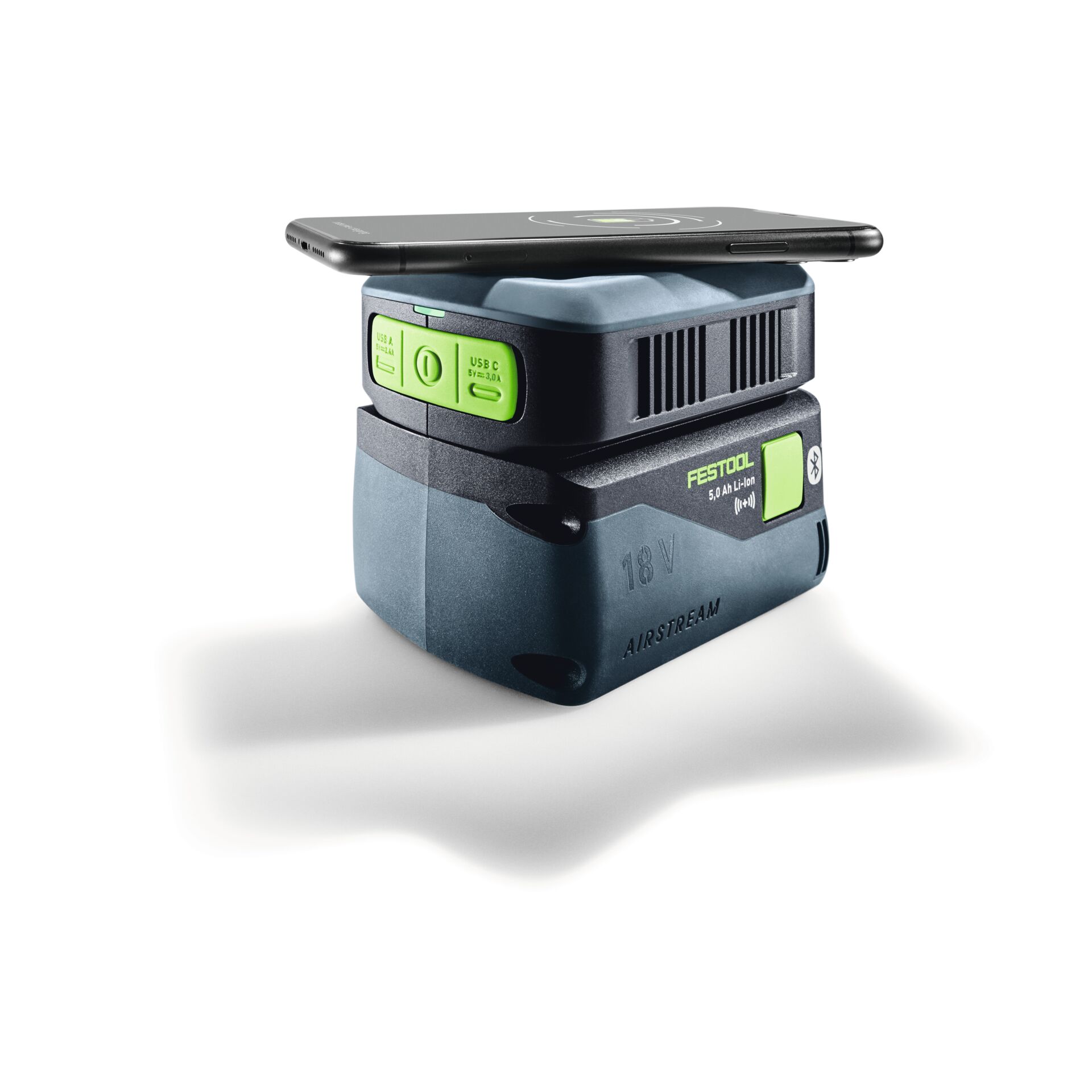 Akku-Bohrer, 18V Akku, AirStream, Ladegerät, Bluetooth