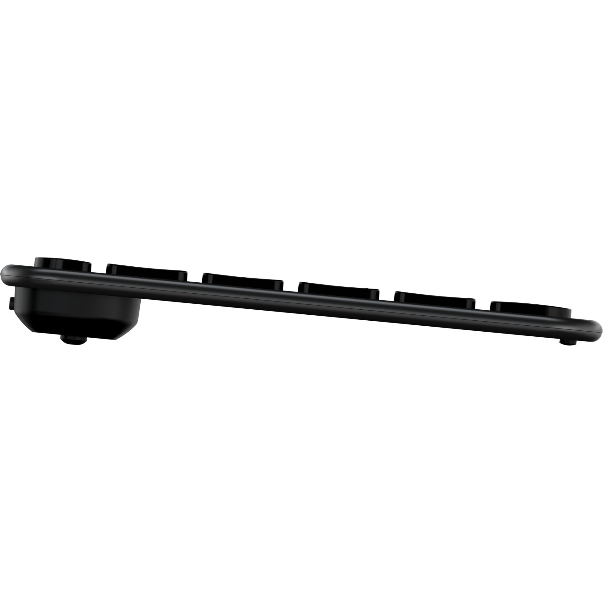 Tastatur, USB-C, Schwarz, Tastaturhalterung, Kabellos