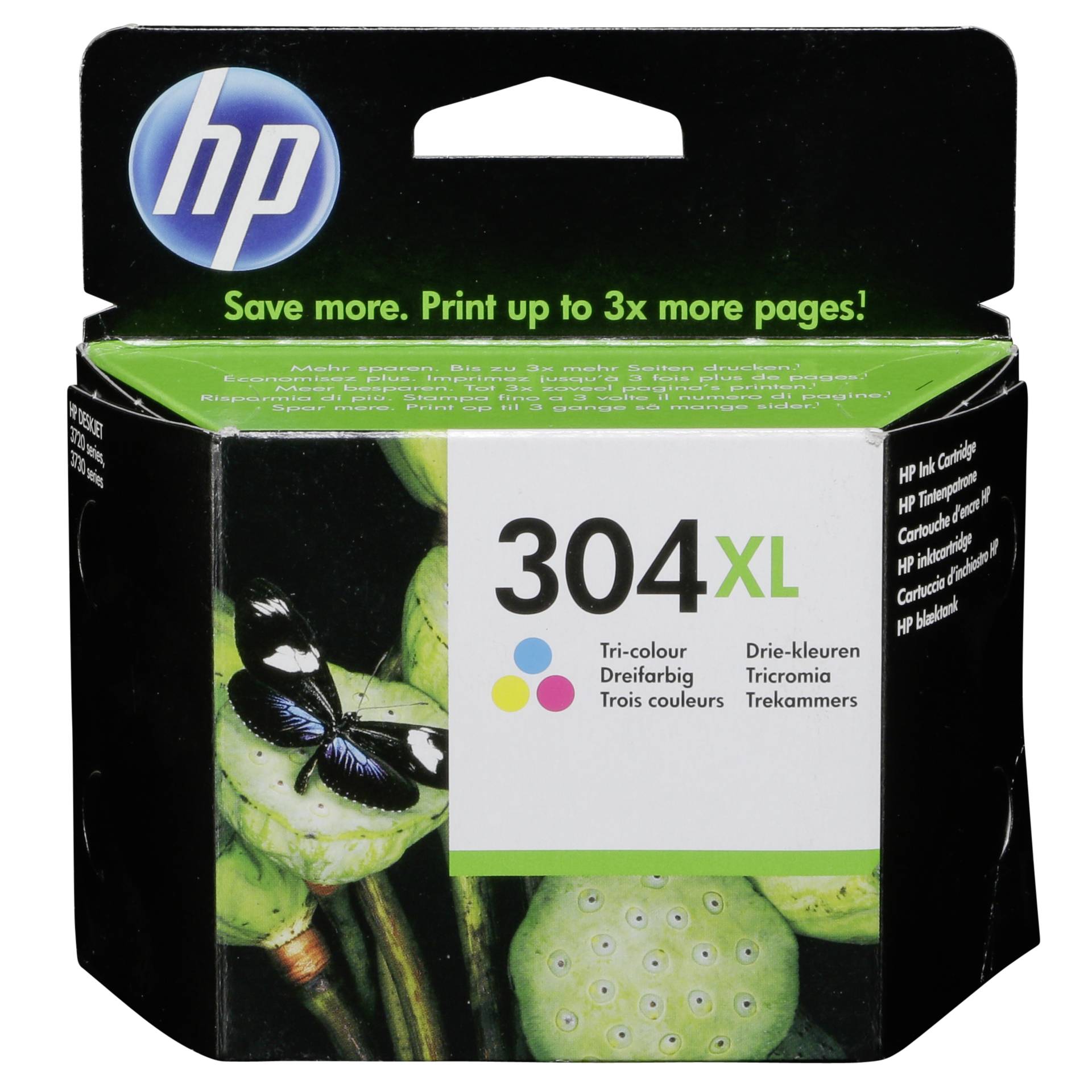HP N9K07AE Tintenpatrone  3-farbig No. 304 XL