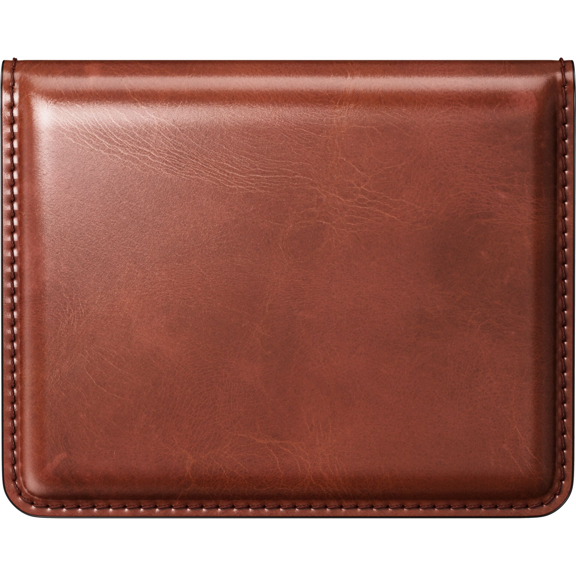 Wallet, Braun, Leder, Kartenhalter, Naht