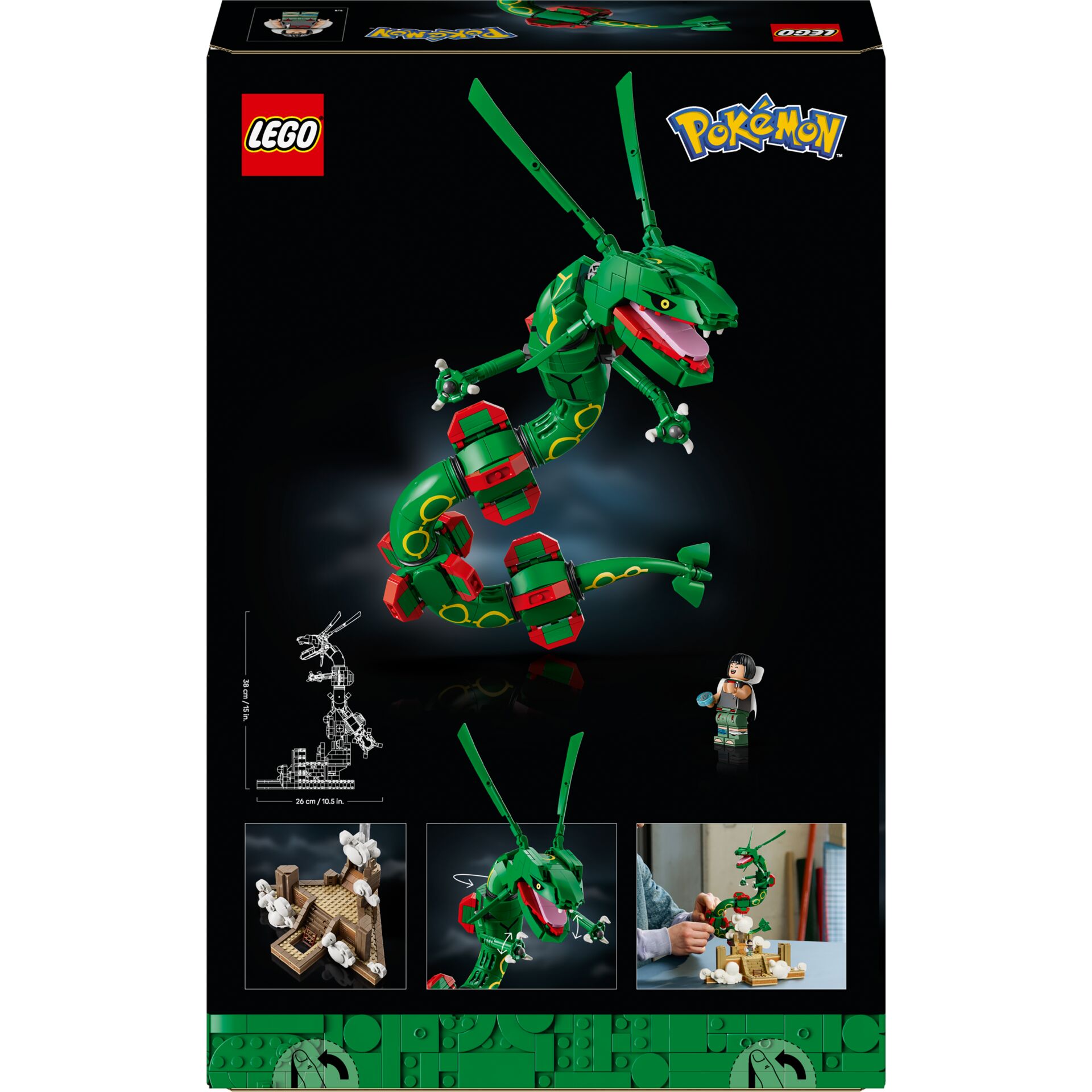 Lego, Pokémon, Drache, Green, Baukasten