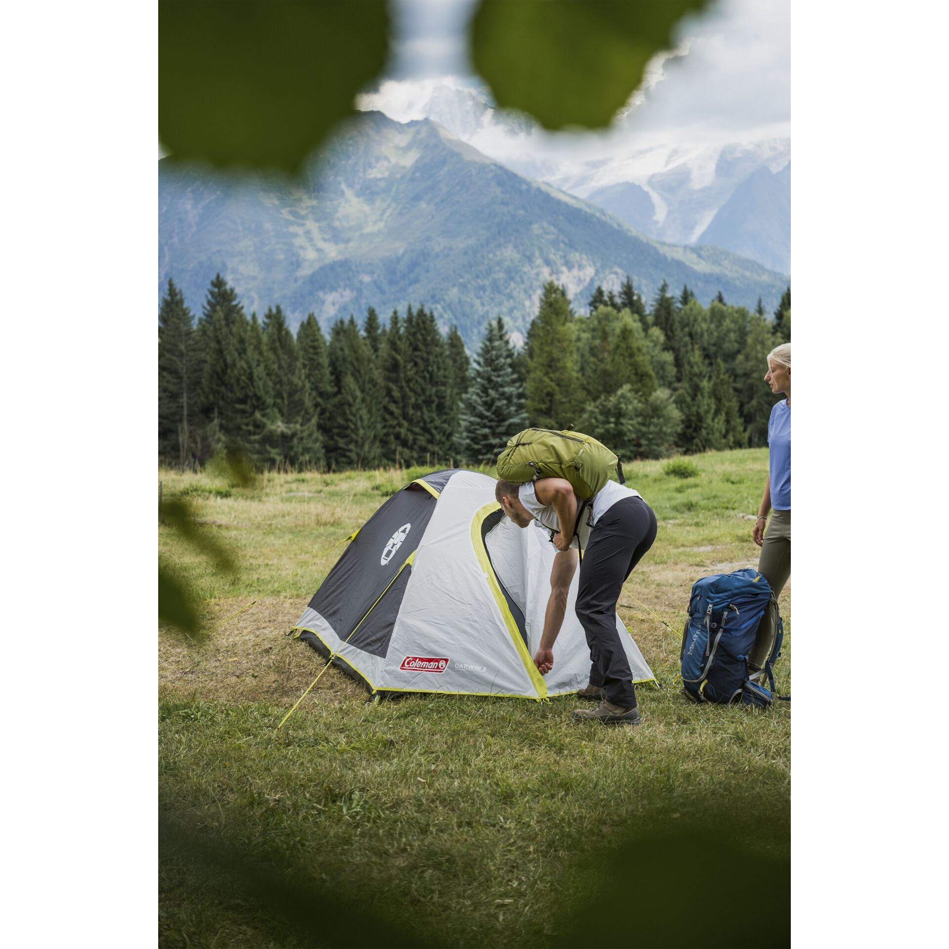 Draußen, Unterschlupf, Zelt, Campen, Person