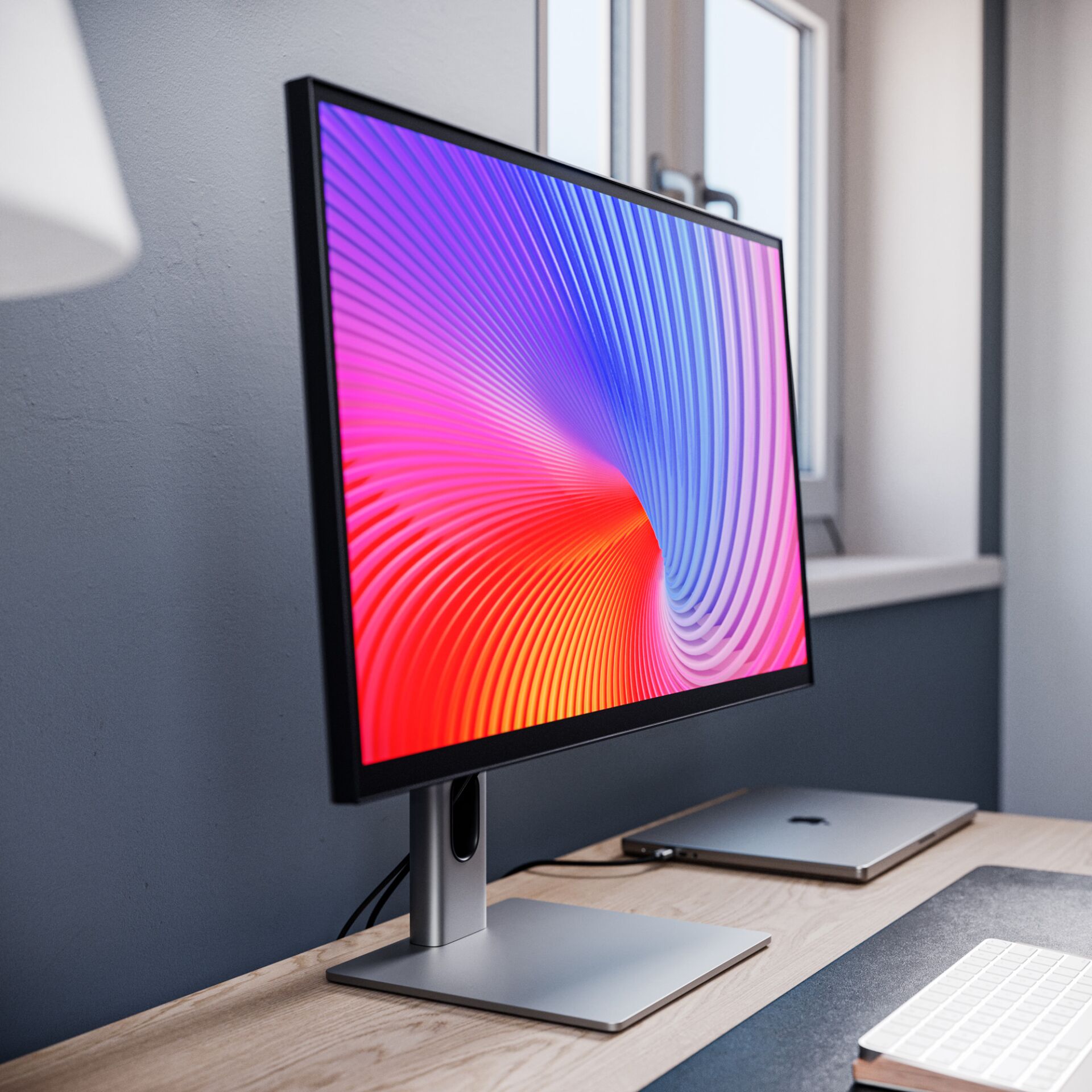 Tabelle, Computer, Schreibtisch, Pc, Bildschirm, Computerausrüstung, Überwachen, Bildschirm, FERNSEHER