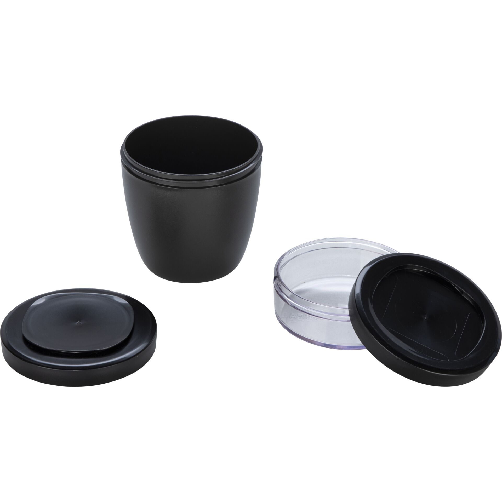 Kaffeebecher, Becher, Deckel, Schwarz, Glasbeh, ill