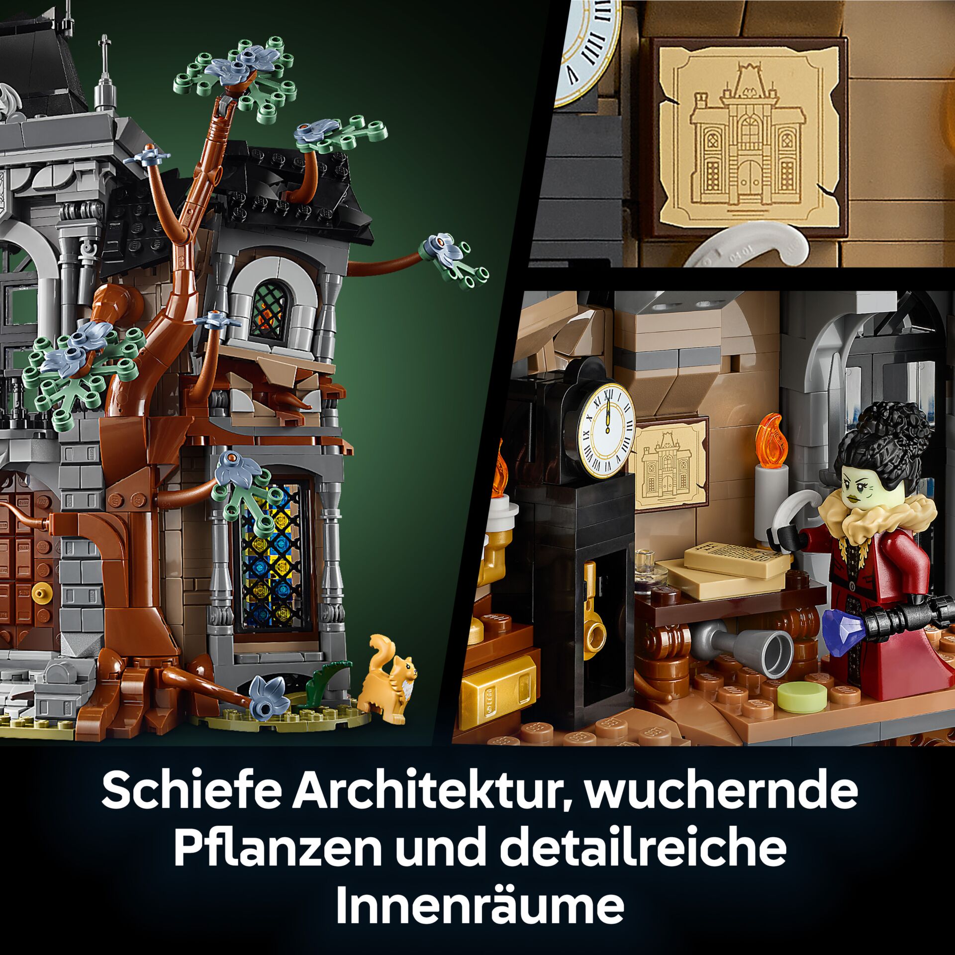 LEGO,  Architektur,  mittelalter,  Haus,  Innenraum