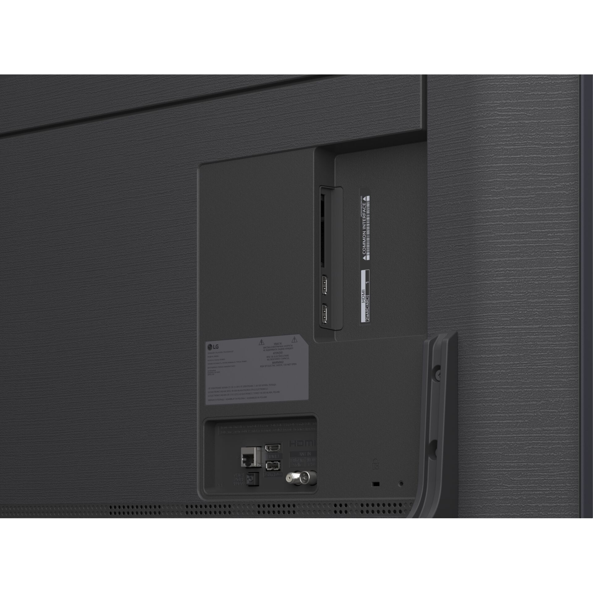 HDMI, USB, AV-Ports, TV-Back, Monitor-Ports