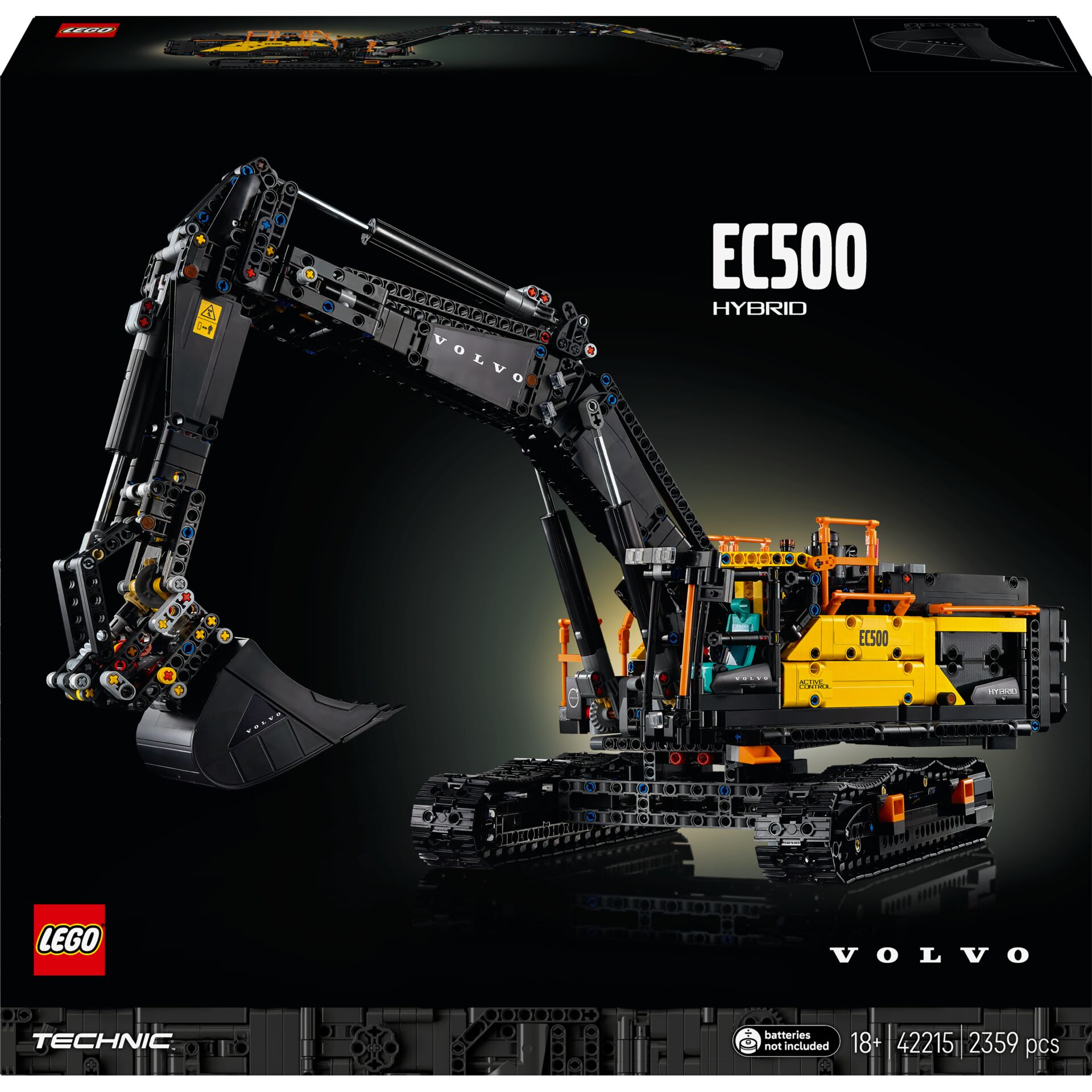 LEGO Technic 42215  Volvo EC500 Hybrid Bagger