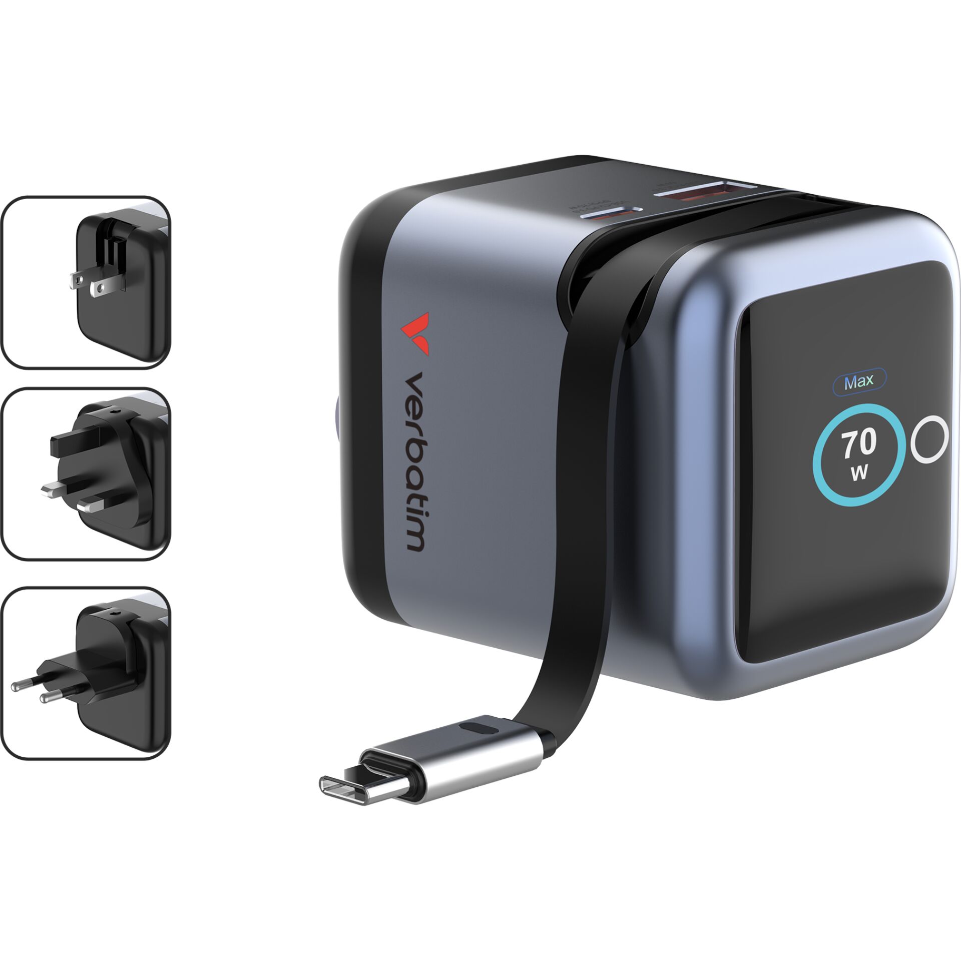 Reiseadapter, USB-C Ladegerät, Netzteil, Schnellladegerät, Verbundstasche ?