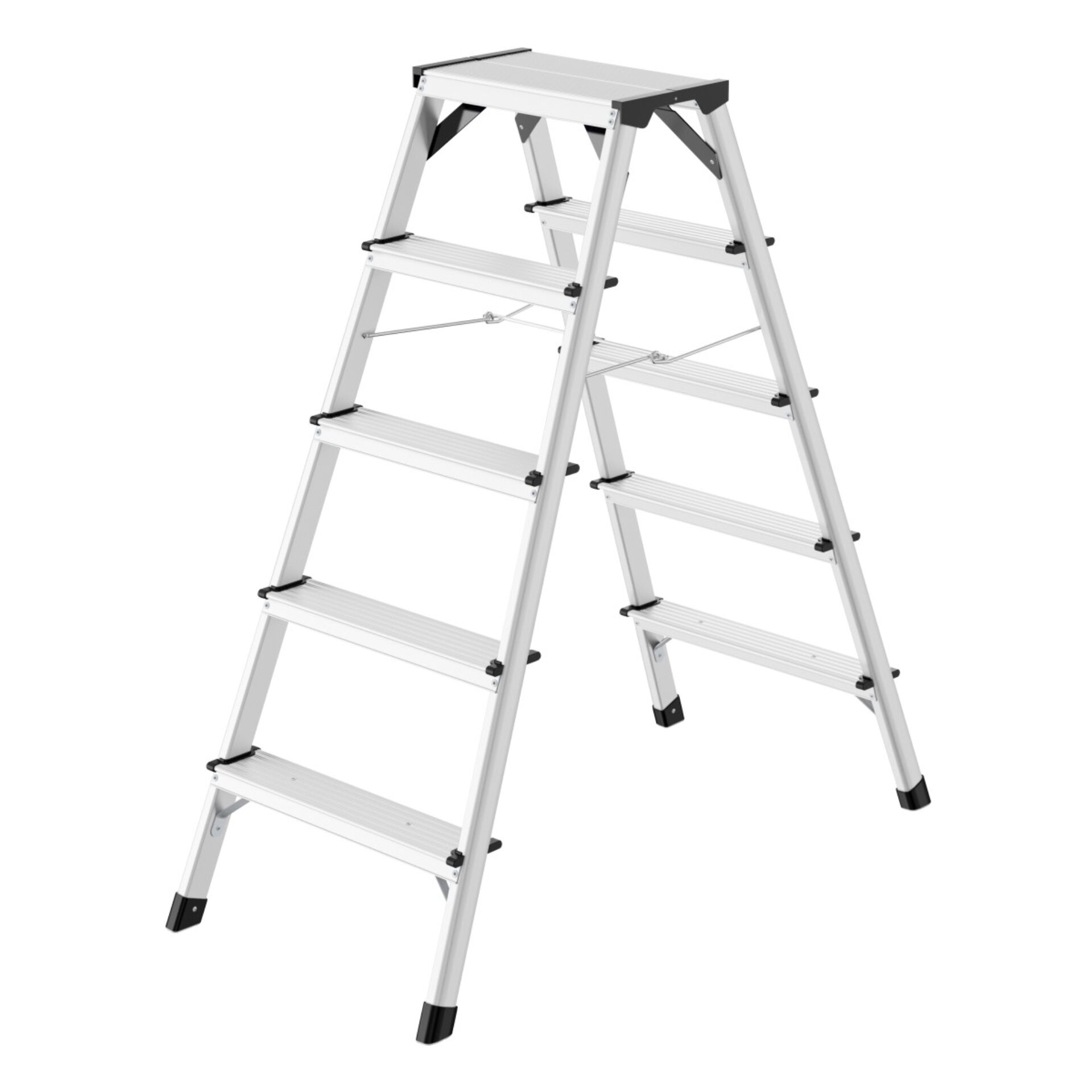 Hailo D60 StandardLine  2x5 Stufen  Stehleiter