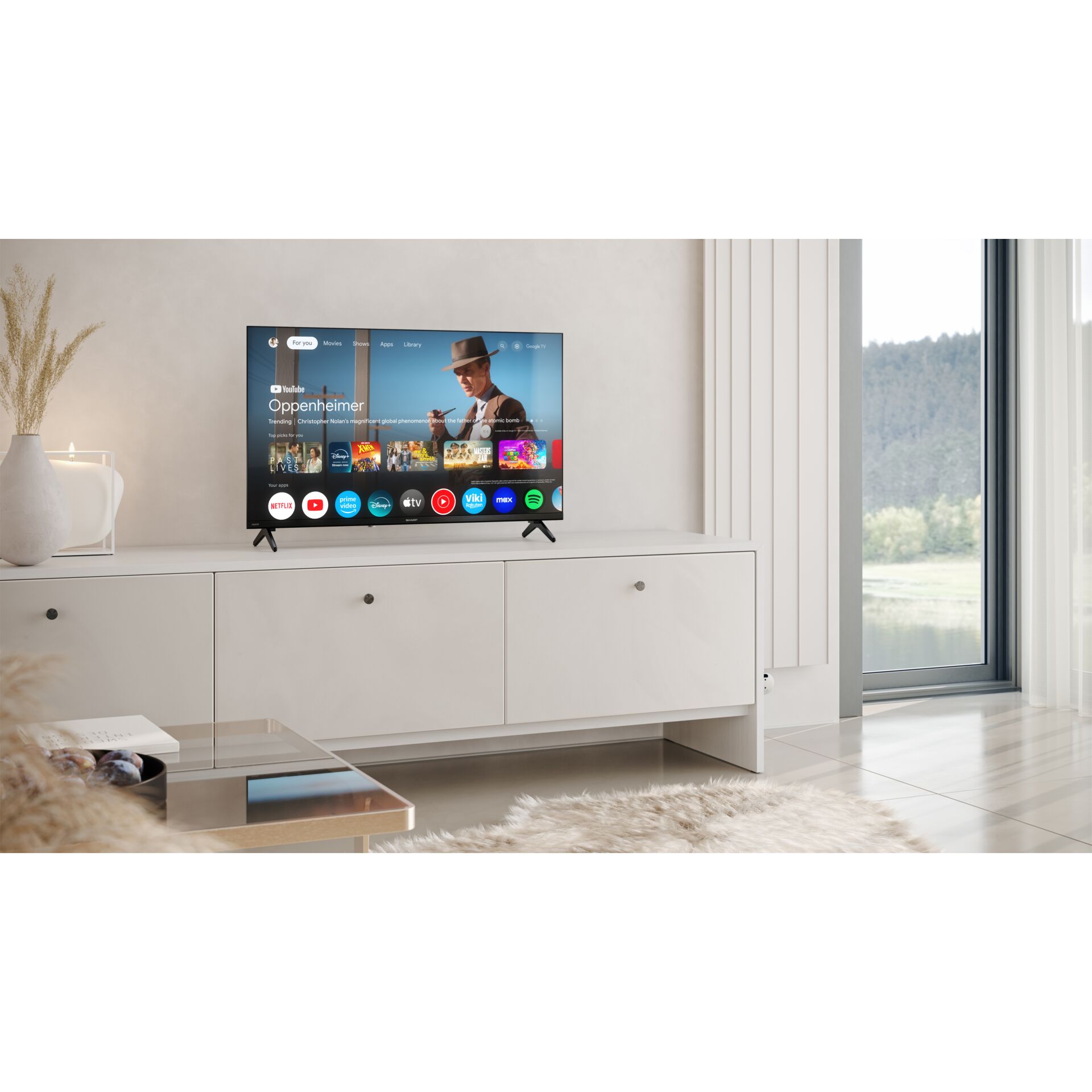 Fernseher, TV, Wohnzimmer, Medienkonsole, Flachbildschirm