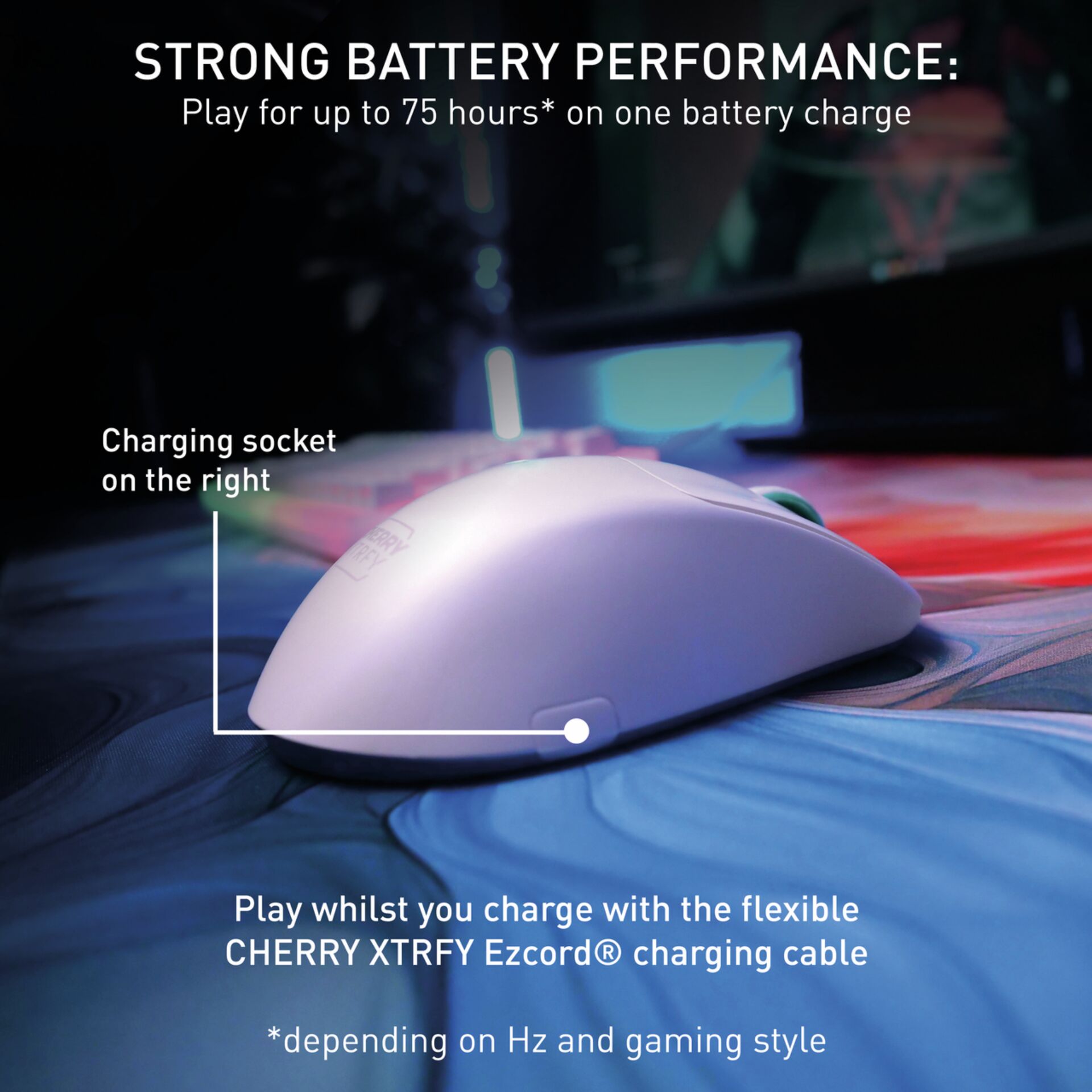 Maus, Computermaus, Aufladen, USB-C, ergonomisch