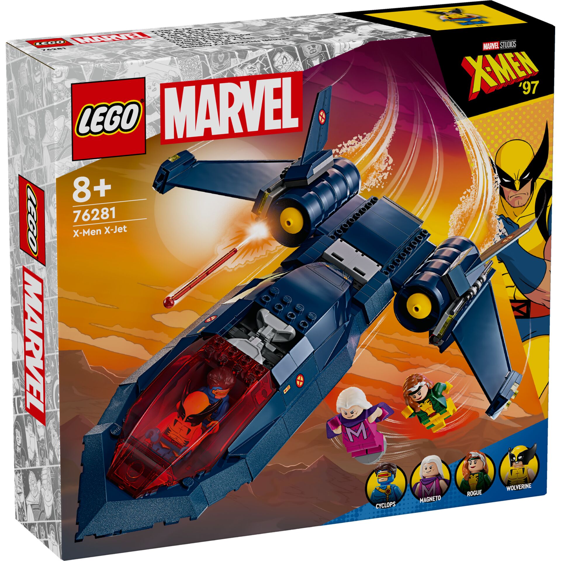 LEGO Marvel Super Heroes76281  X-Jet der X-Men