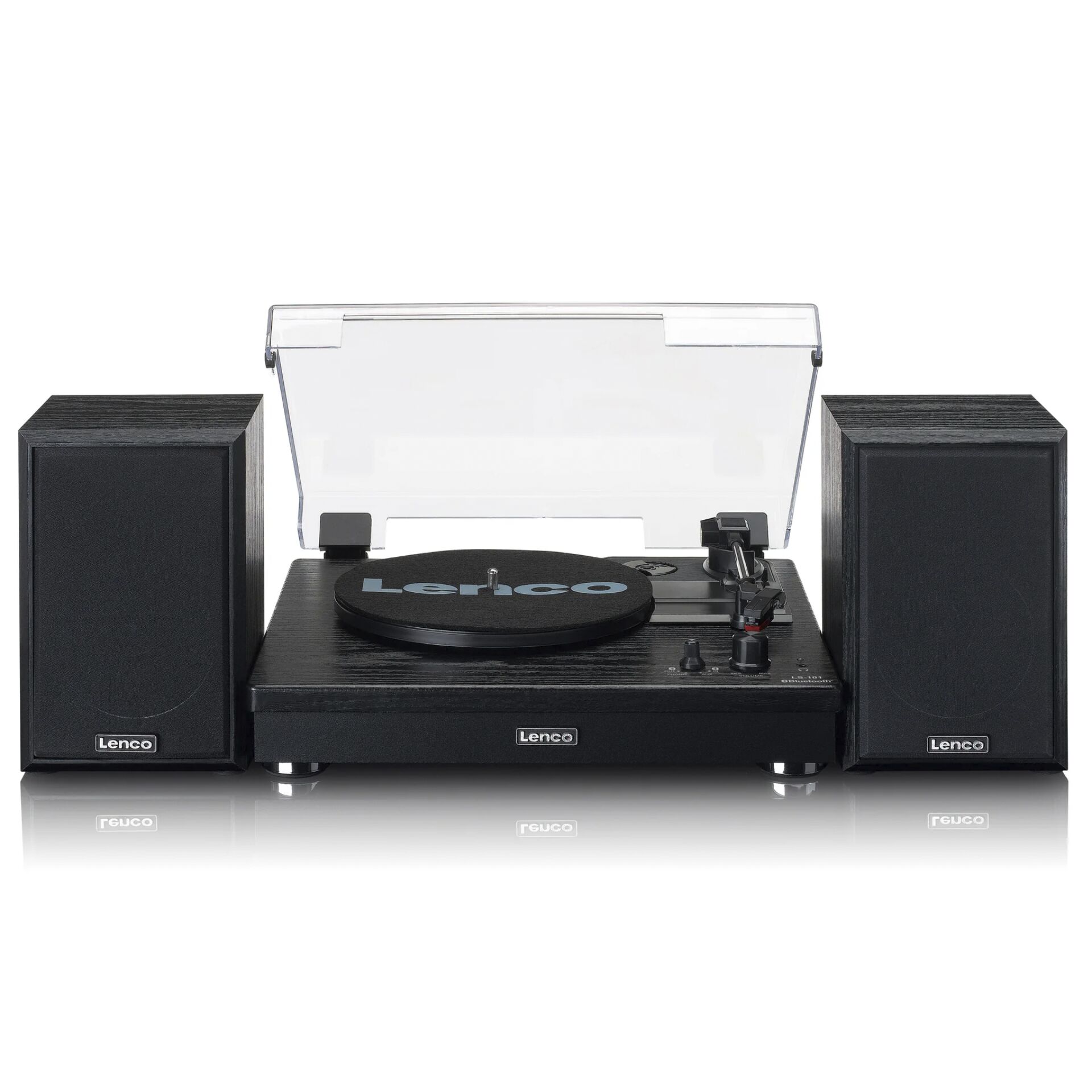 Lenco LS-101BK Elektronik, Sprecher, CD-Player