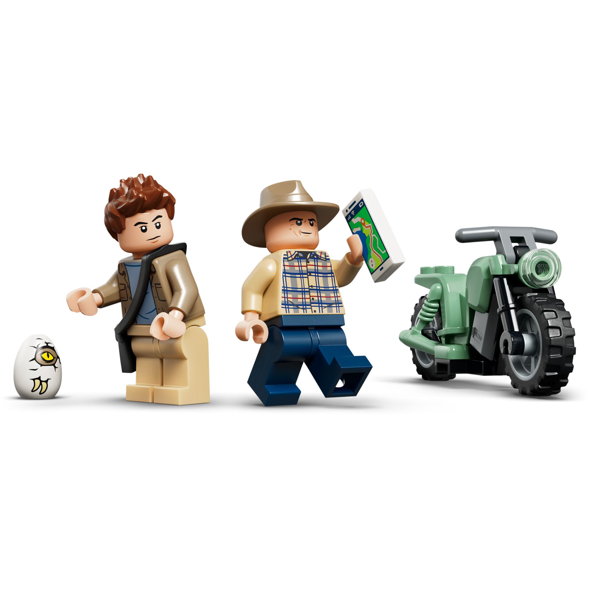Lego, Figur, Abenteuer, Motorrad, Karte