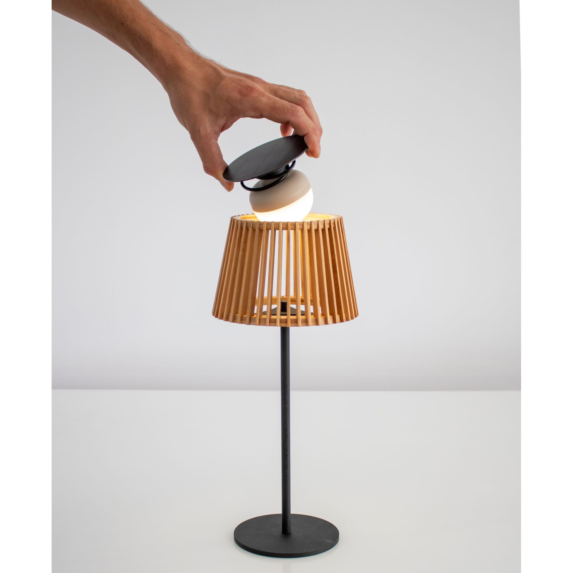 Lampe, Tischlampe, Lampenschirm